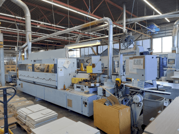 Vue de face de la machine HOMAG Optimat KL 78/A20/S2/Z