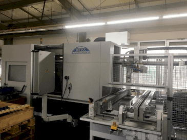 Vue de face de la machine WEISS Rundschleiftechnik K52