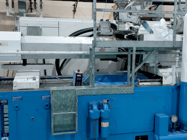 Vue de face de la machine Netstal S 6000-5500E