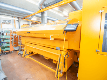 Vue de face de la machine Index G220