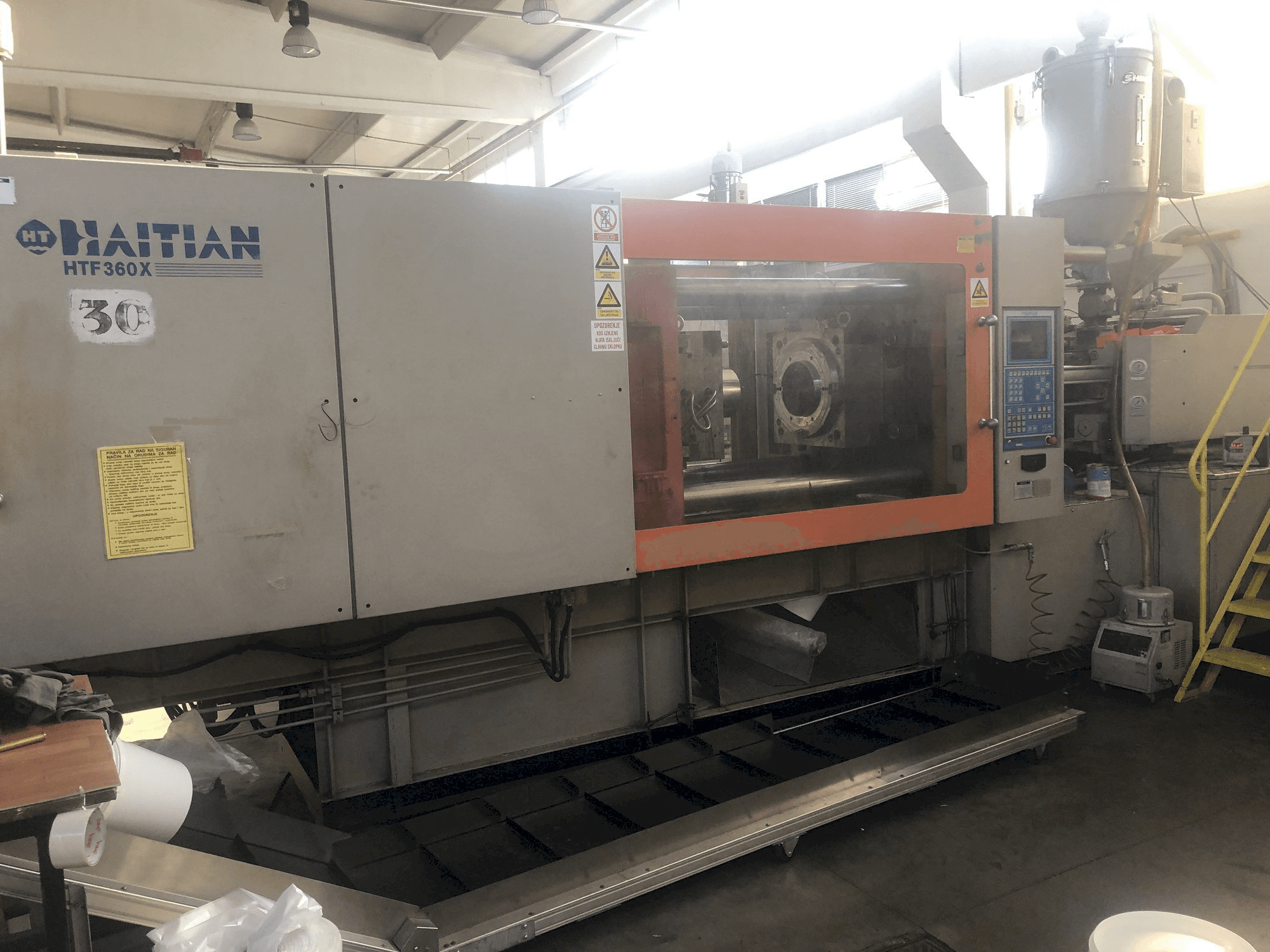 Front view of HAITIAN HTF 360X machine