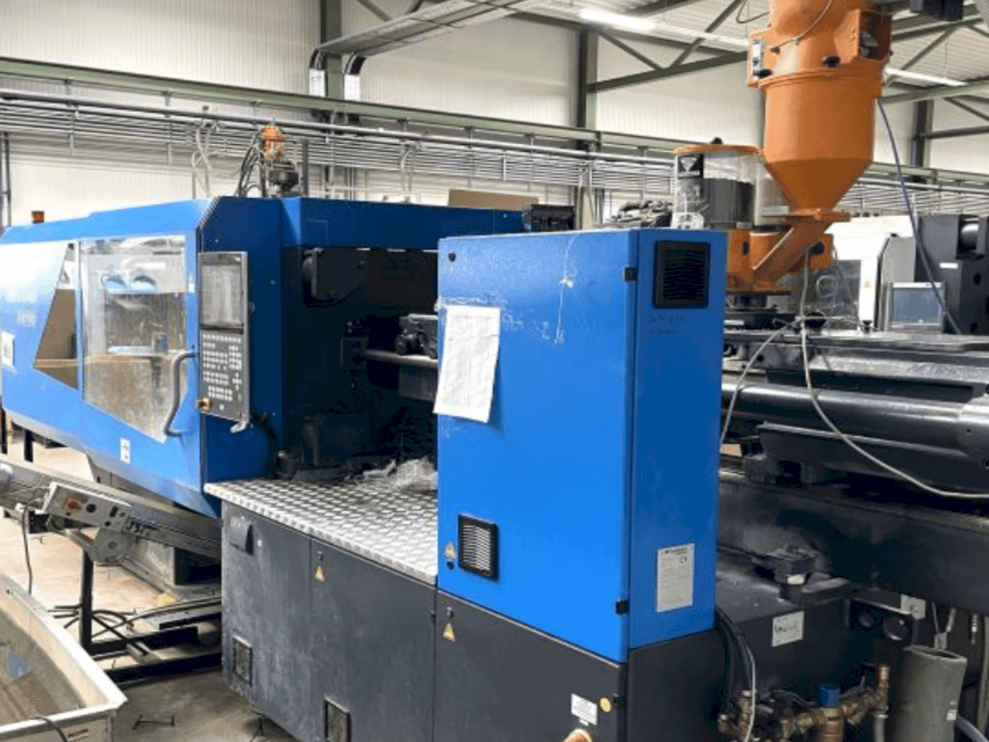 Vue de face de la machine DEMAG Systec 210/580-840 (2019)