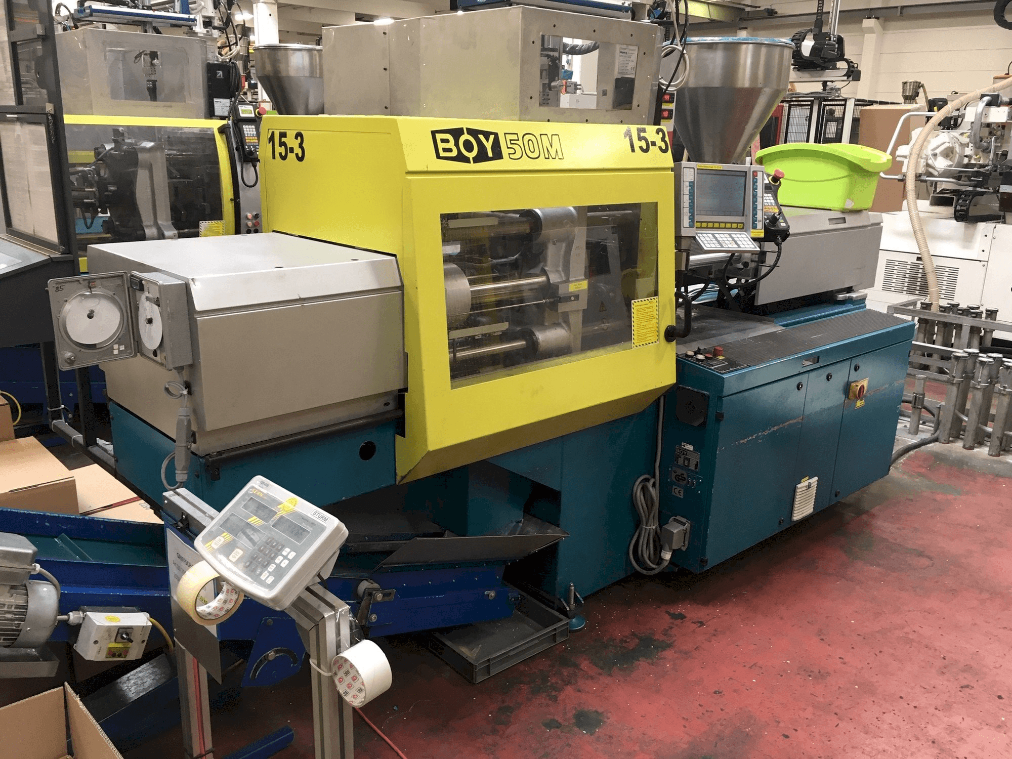 Front view of Dr. Boy 50M machine