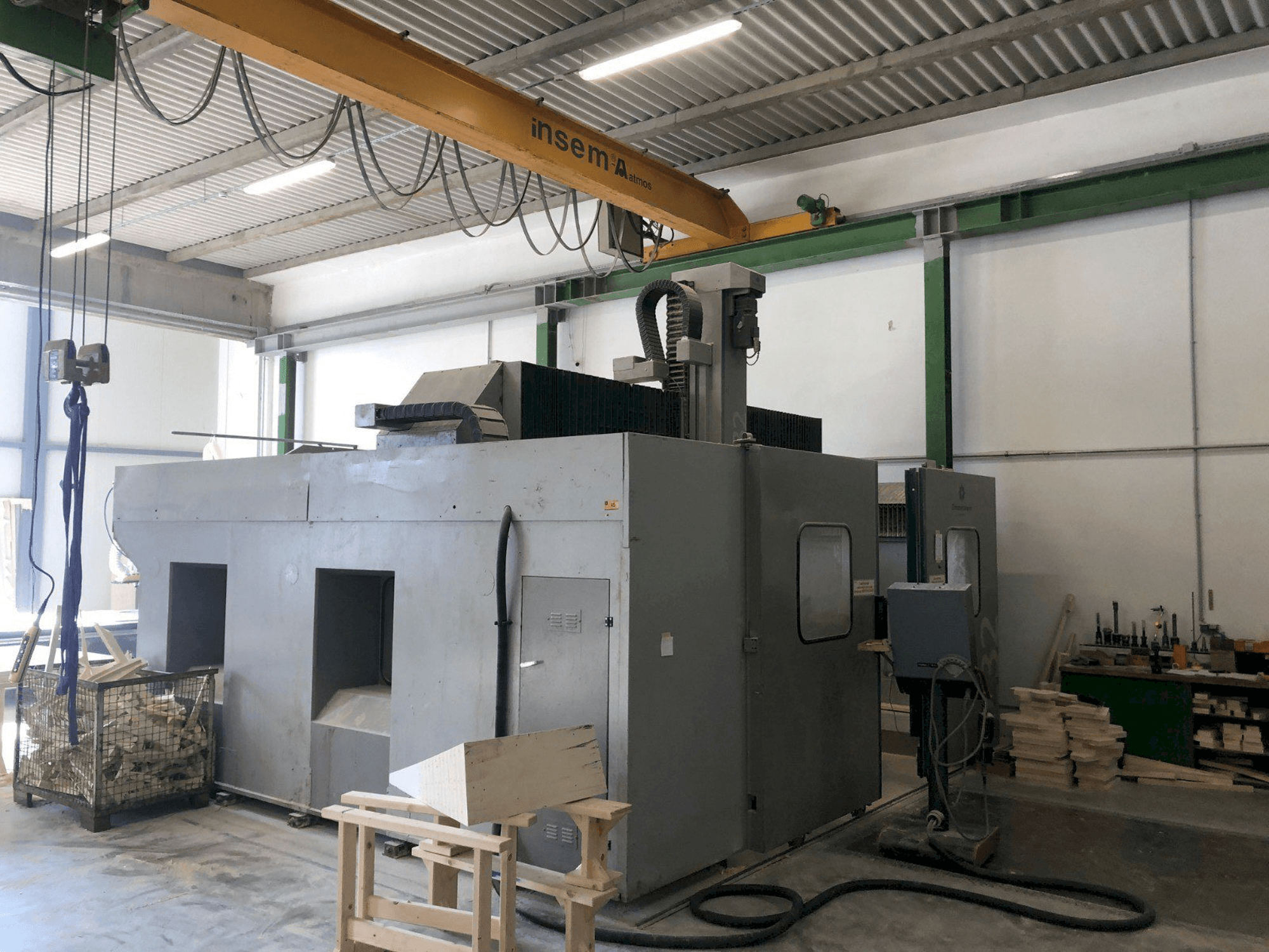 Front view of Zimmermann FZ 32 machine