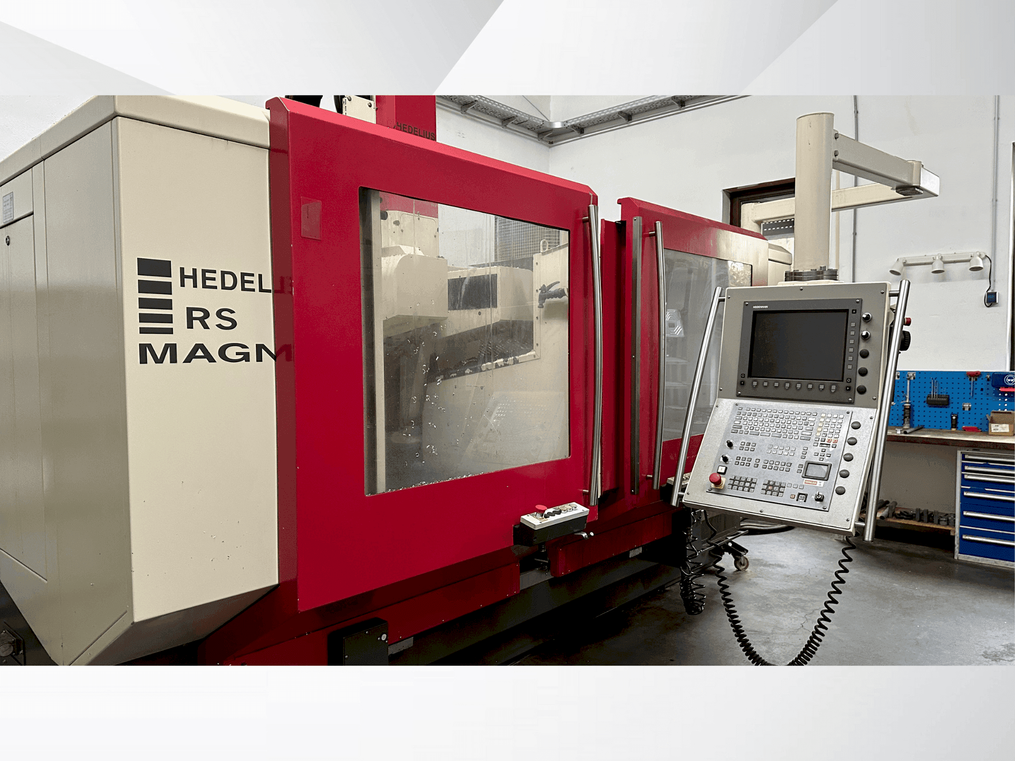 Vue de face de la machine HEDELIUS RS60KM-2000