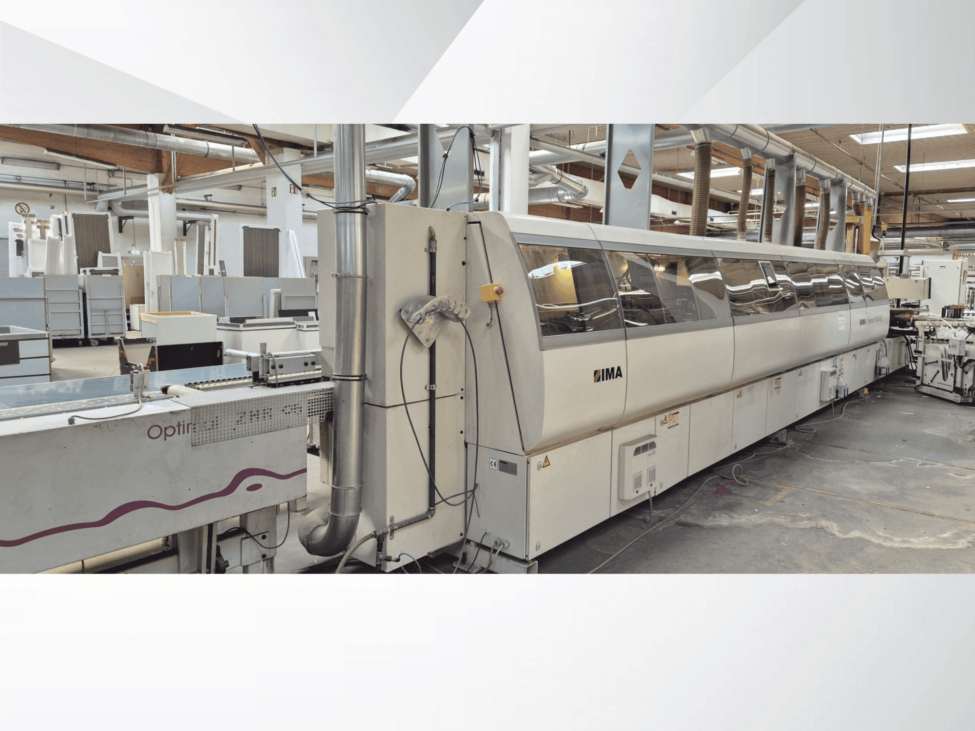 Vue de face de la machine IMA Novimat Systems I/R75/1000