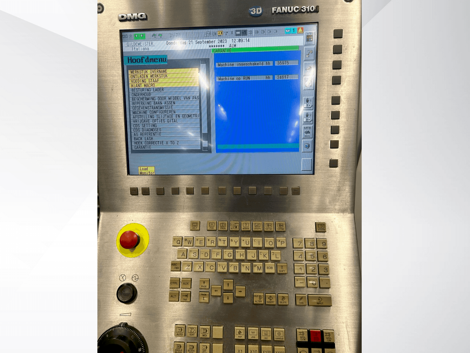 Unité de commande de la machine Gildemeister sprint 65 linear