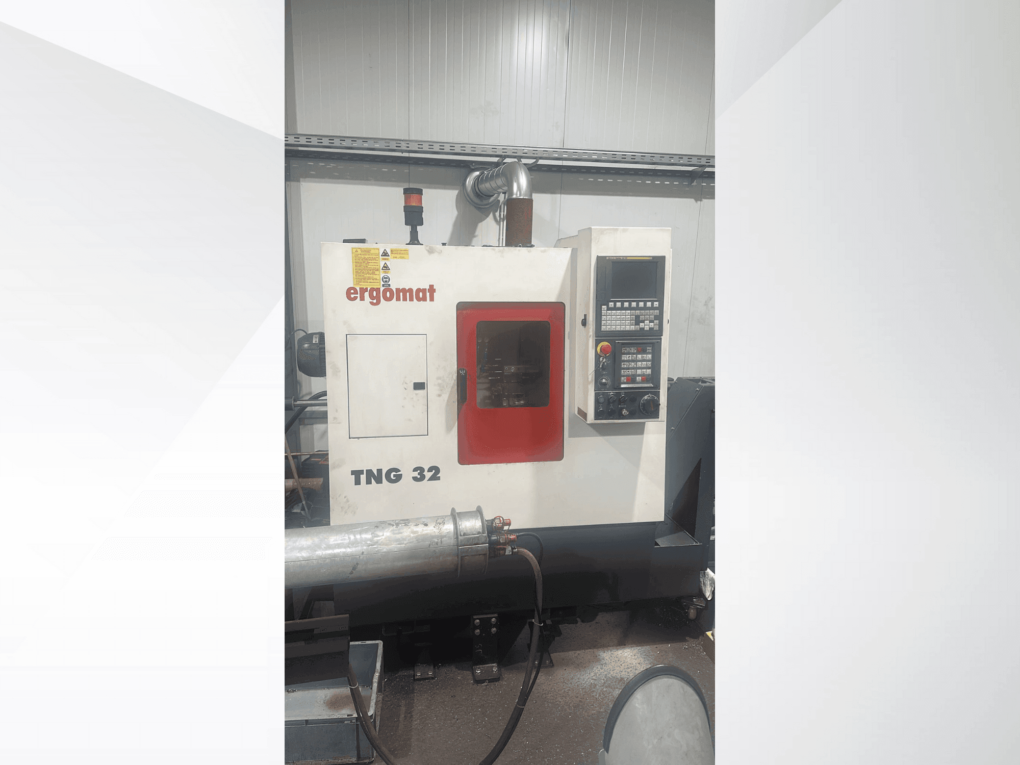 Vue de face de la machine ERGOMAT TNG 32