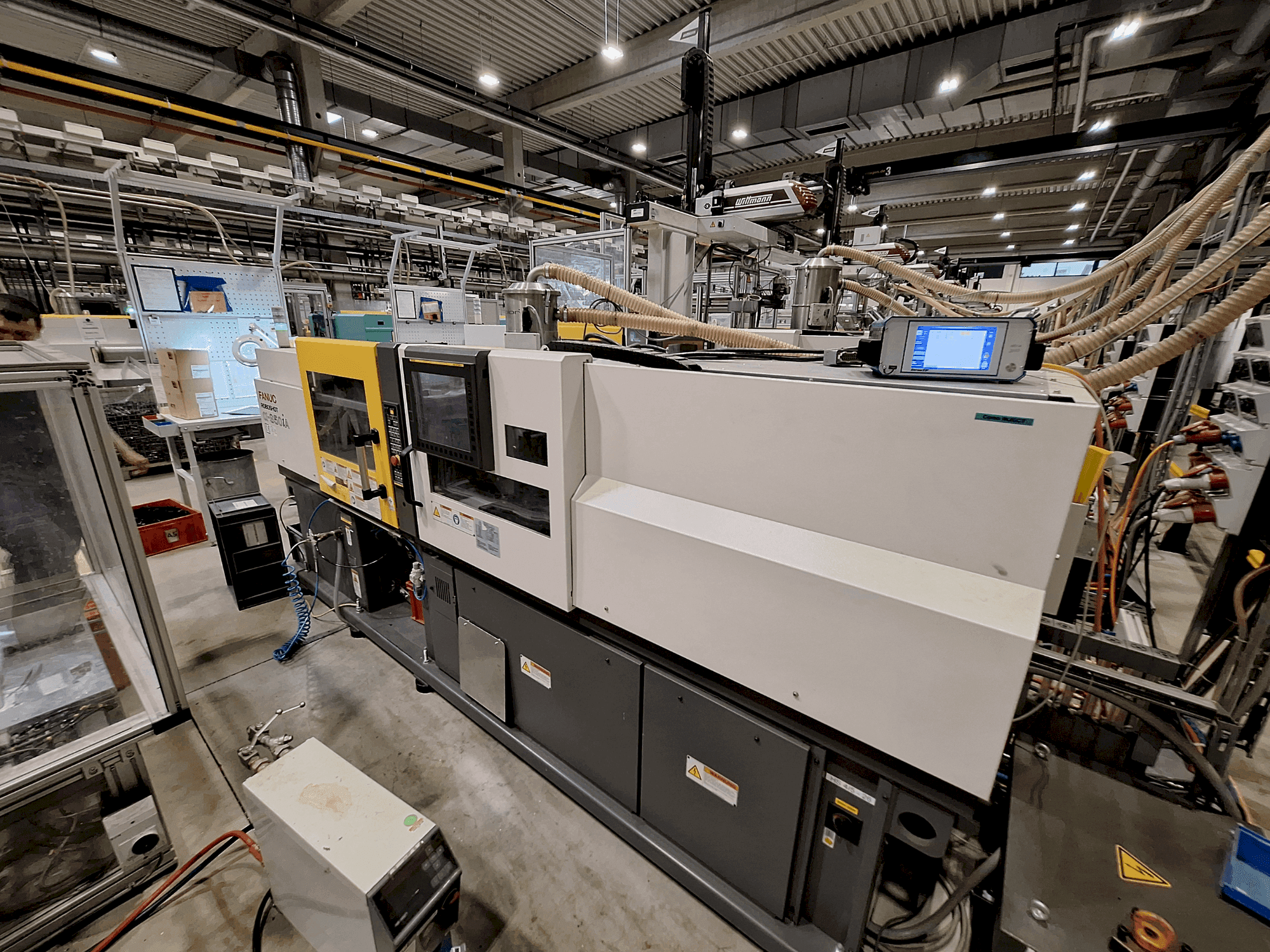 Vue de face de la machine FANUC Roboshot S50iA