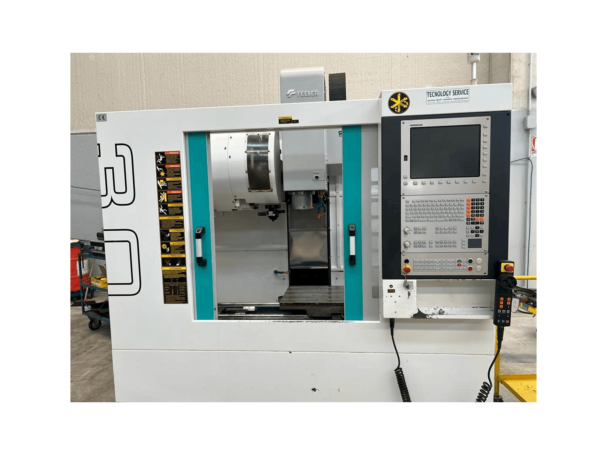 Vue de face de la machine Feeler VMP-30A