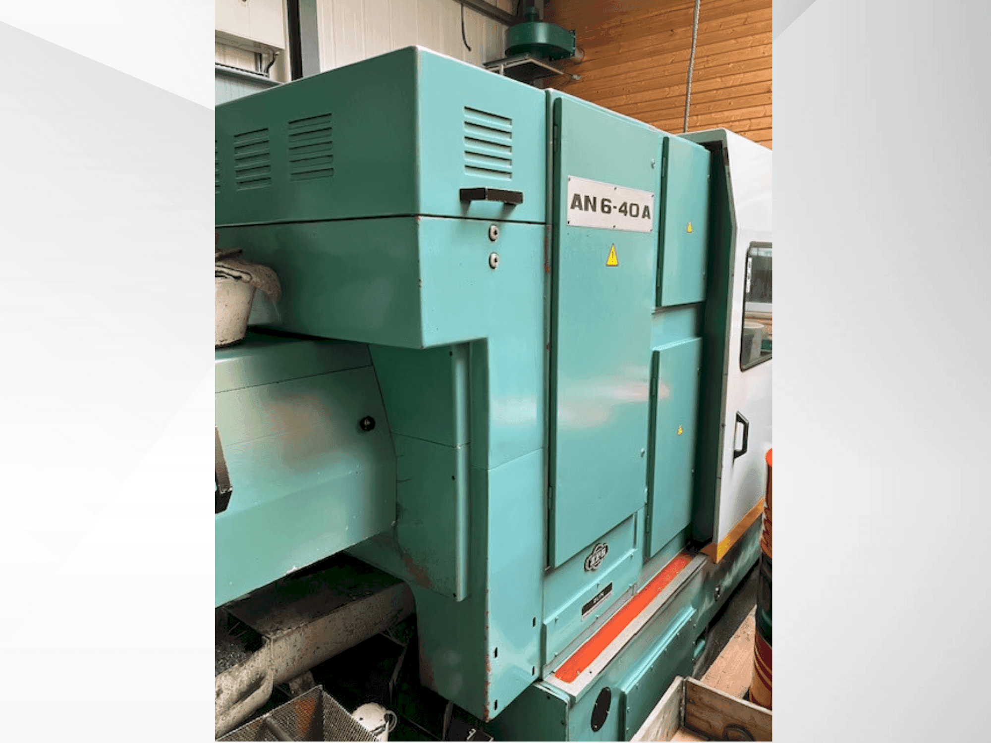 Vue de face de la machine ZPS AN6-40 A