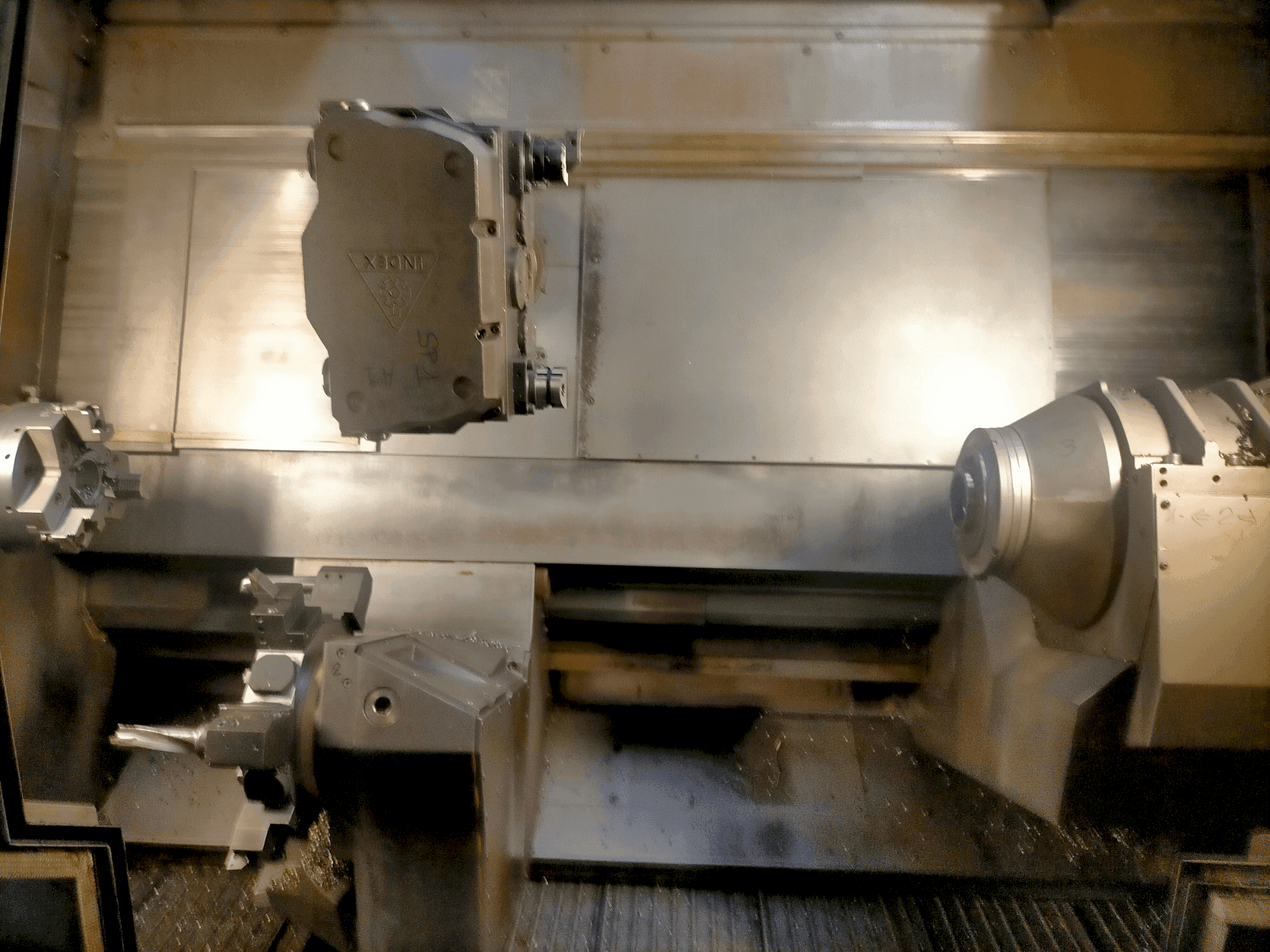 Vue de face de la machine Index G300 FLEX