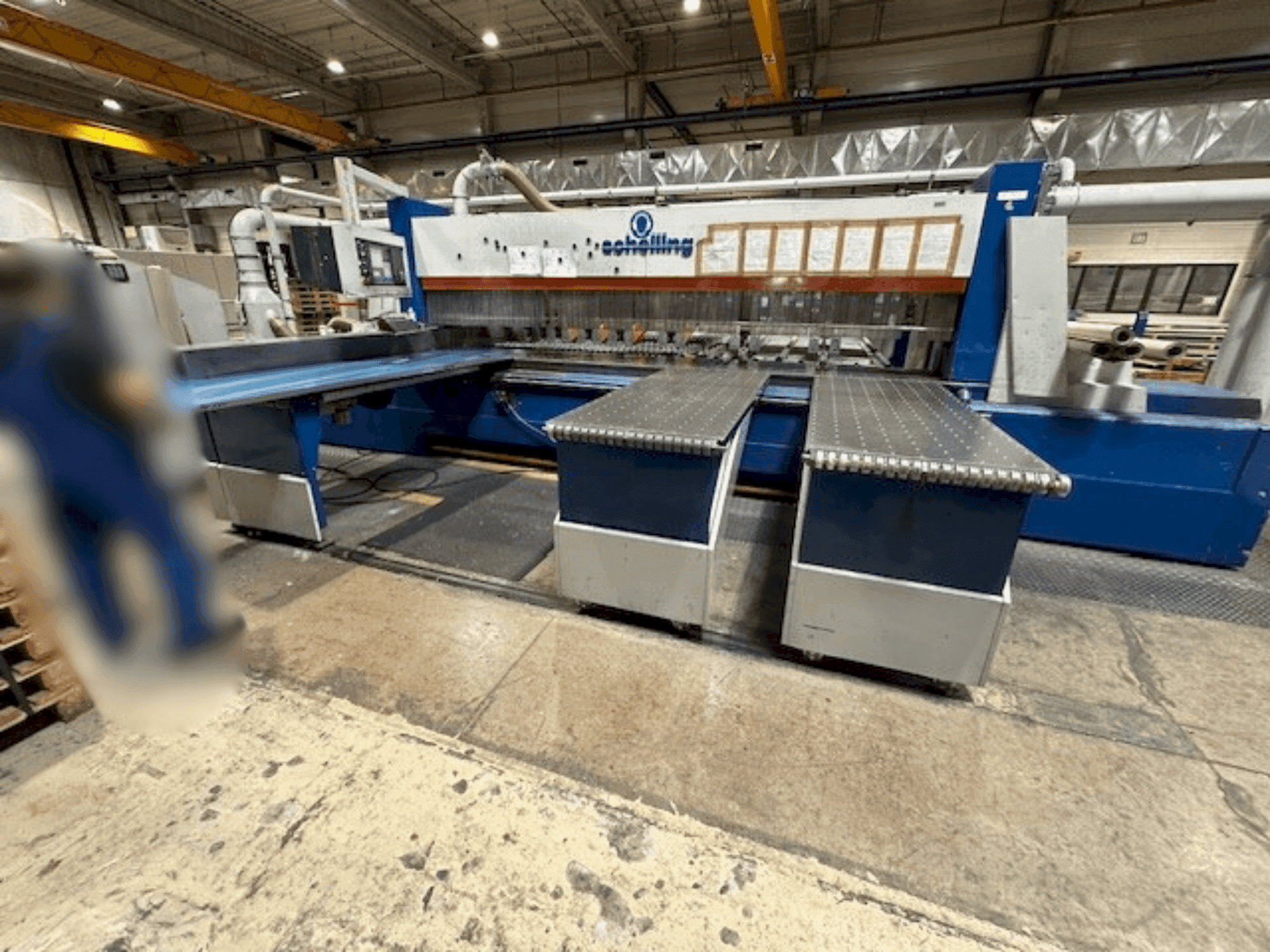 Vue de face de la machine SCHELLING FSM-430