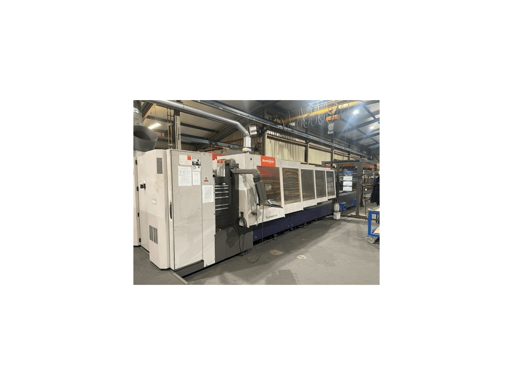 Vue de face de la machine Bystronic BySpeed 3015