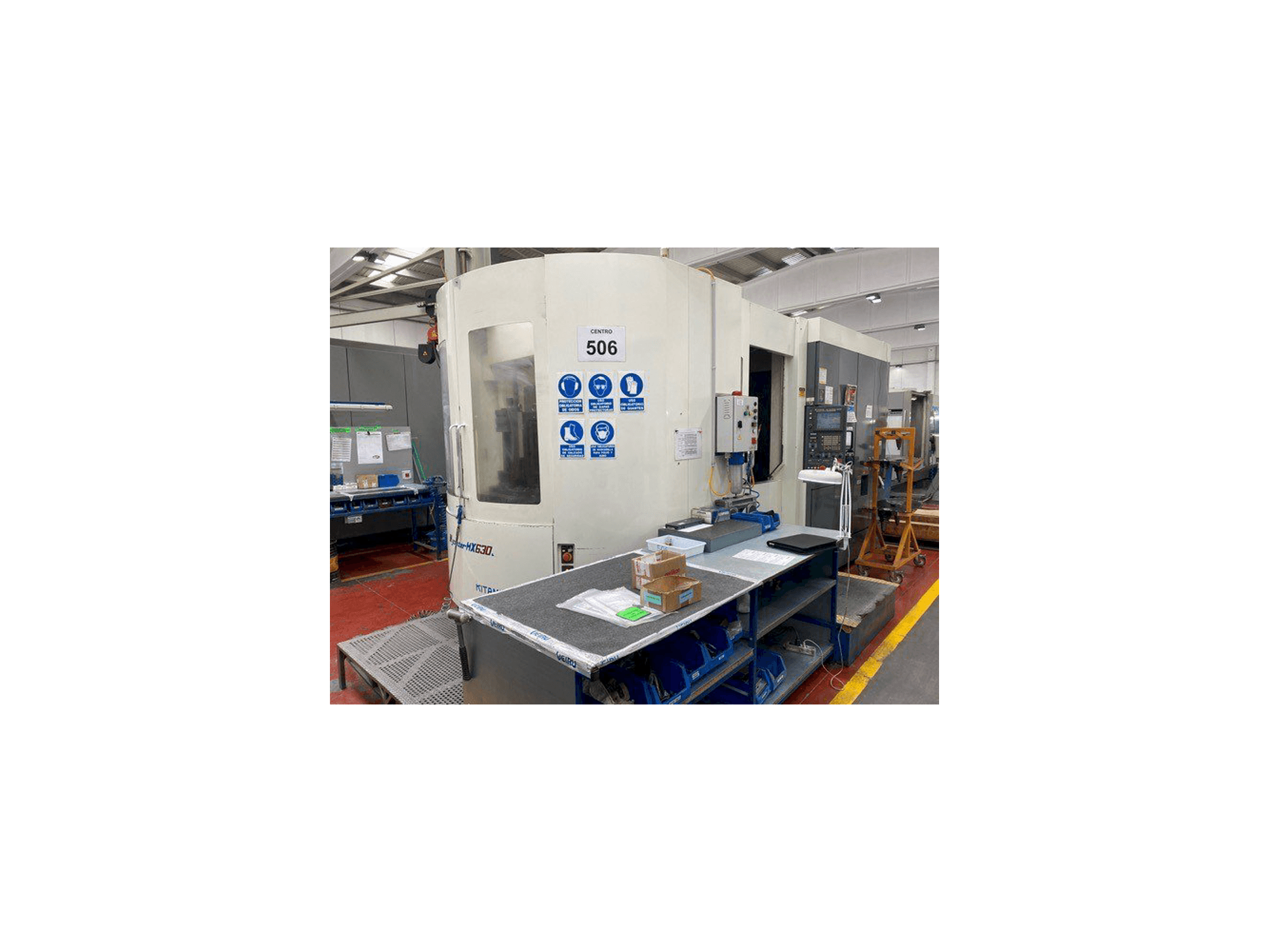 Front view of Kitamura Mycenter HX630L machine