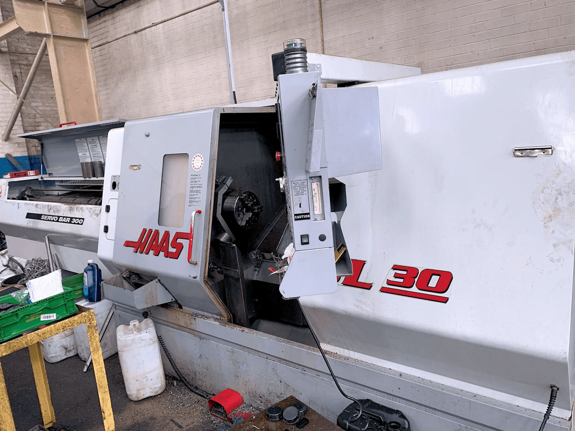 Front view of HAAS SL-30 machine