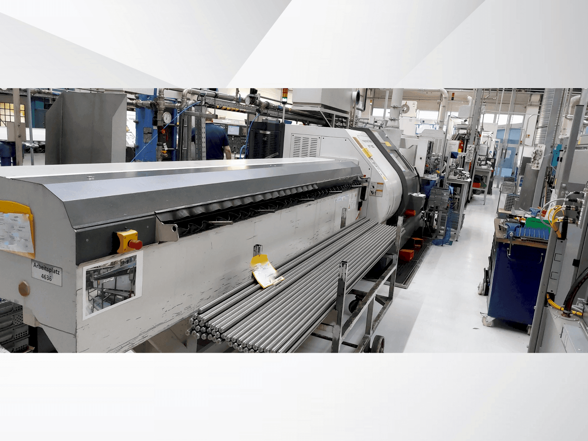 Vue de face de la machine NAKAMURA WT-150