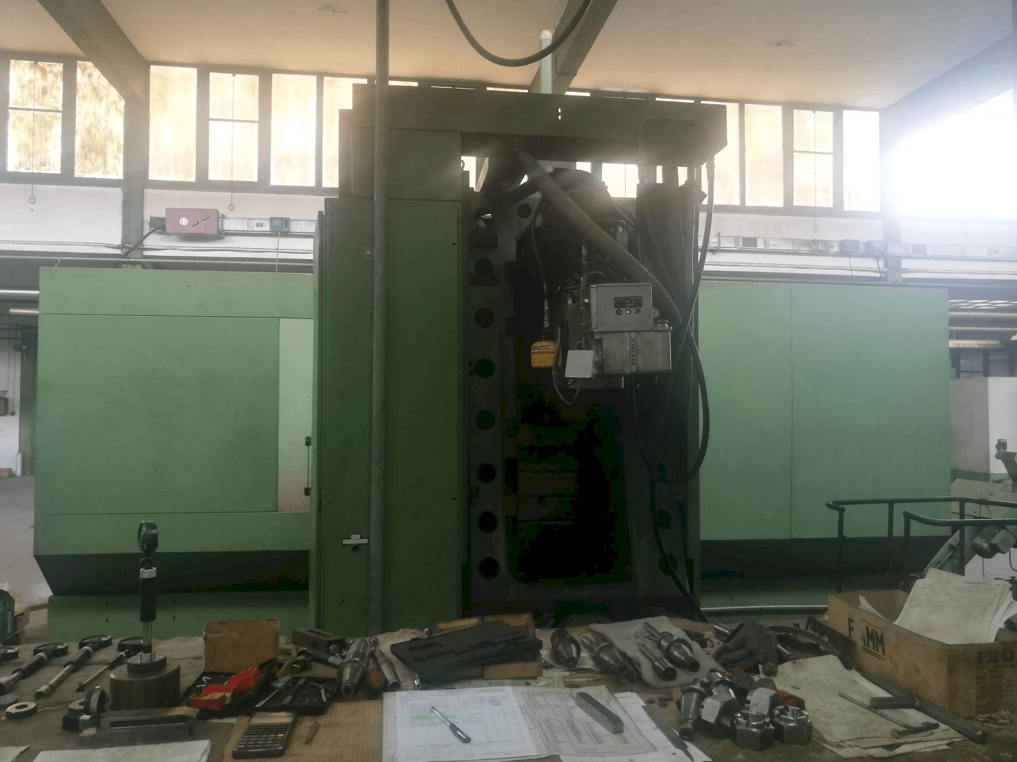 Front view of HELLER PFU3 machine