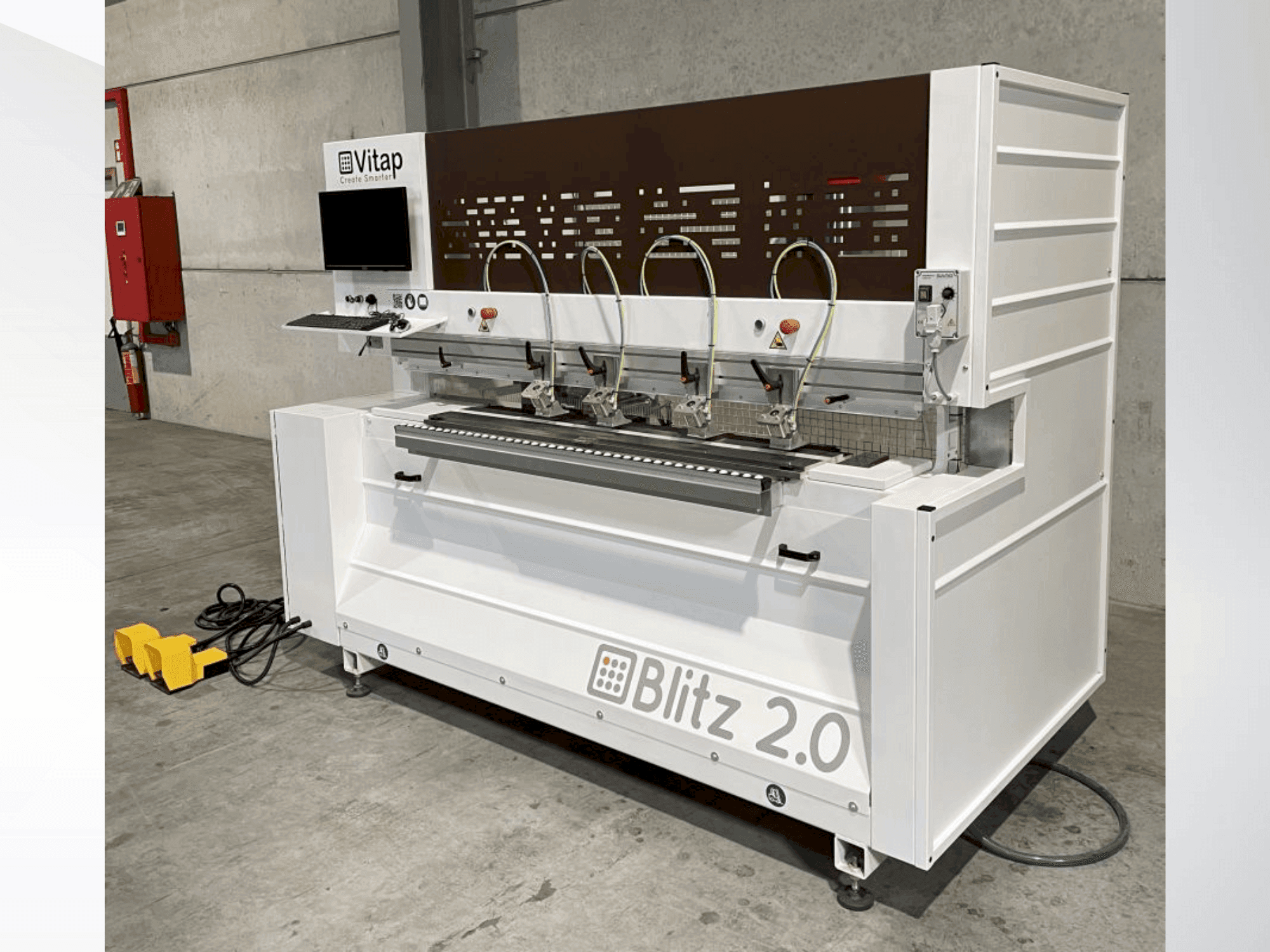 Vue de face de la machine VITAP BLITZ 2.0