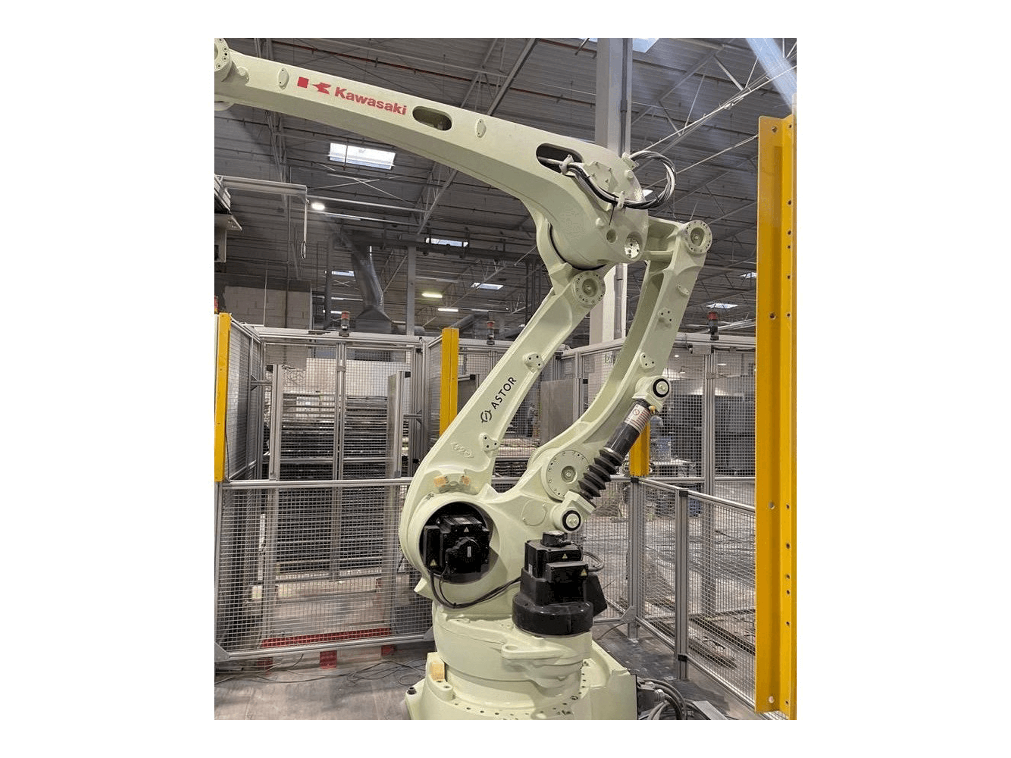 Vue de face de la machine Kawasaki 3CP180L-AC03