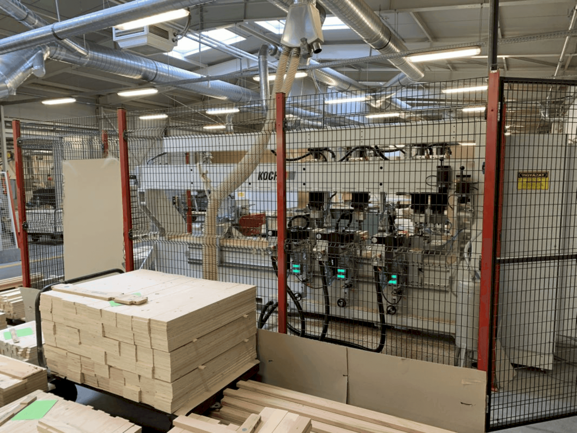 Vue de face de la machine KOCH BL 2500 NC select line