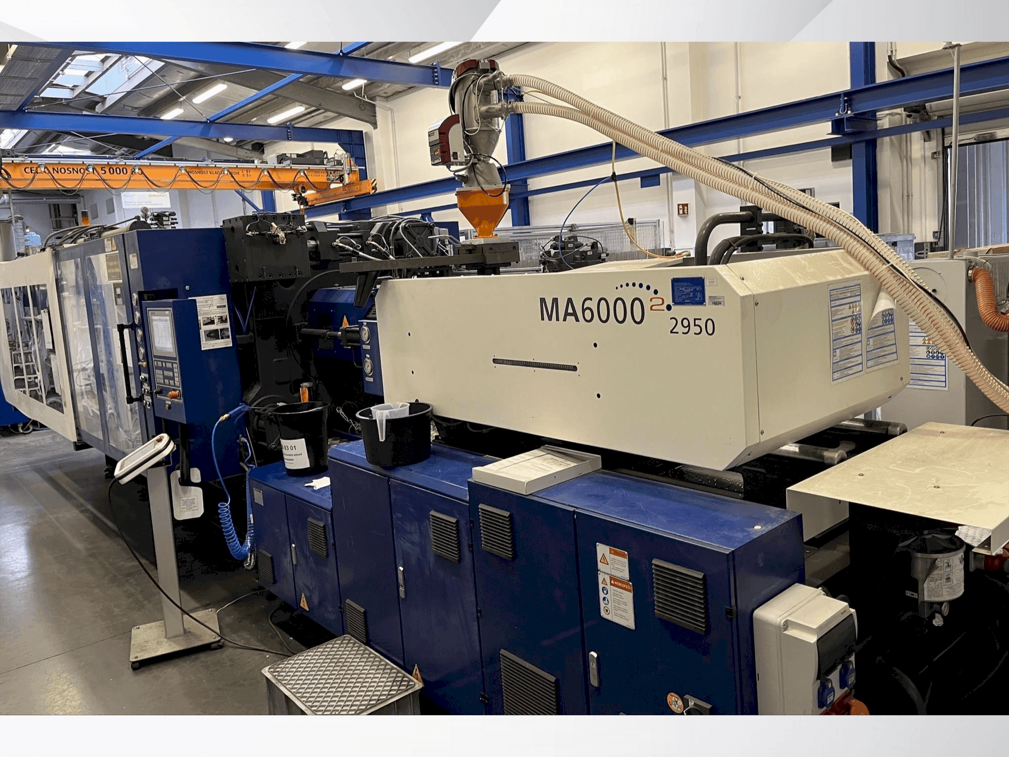 Vue de face de la machine HAITIAN MARS MA6000 II