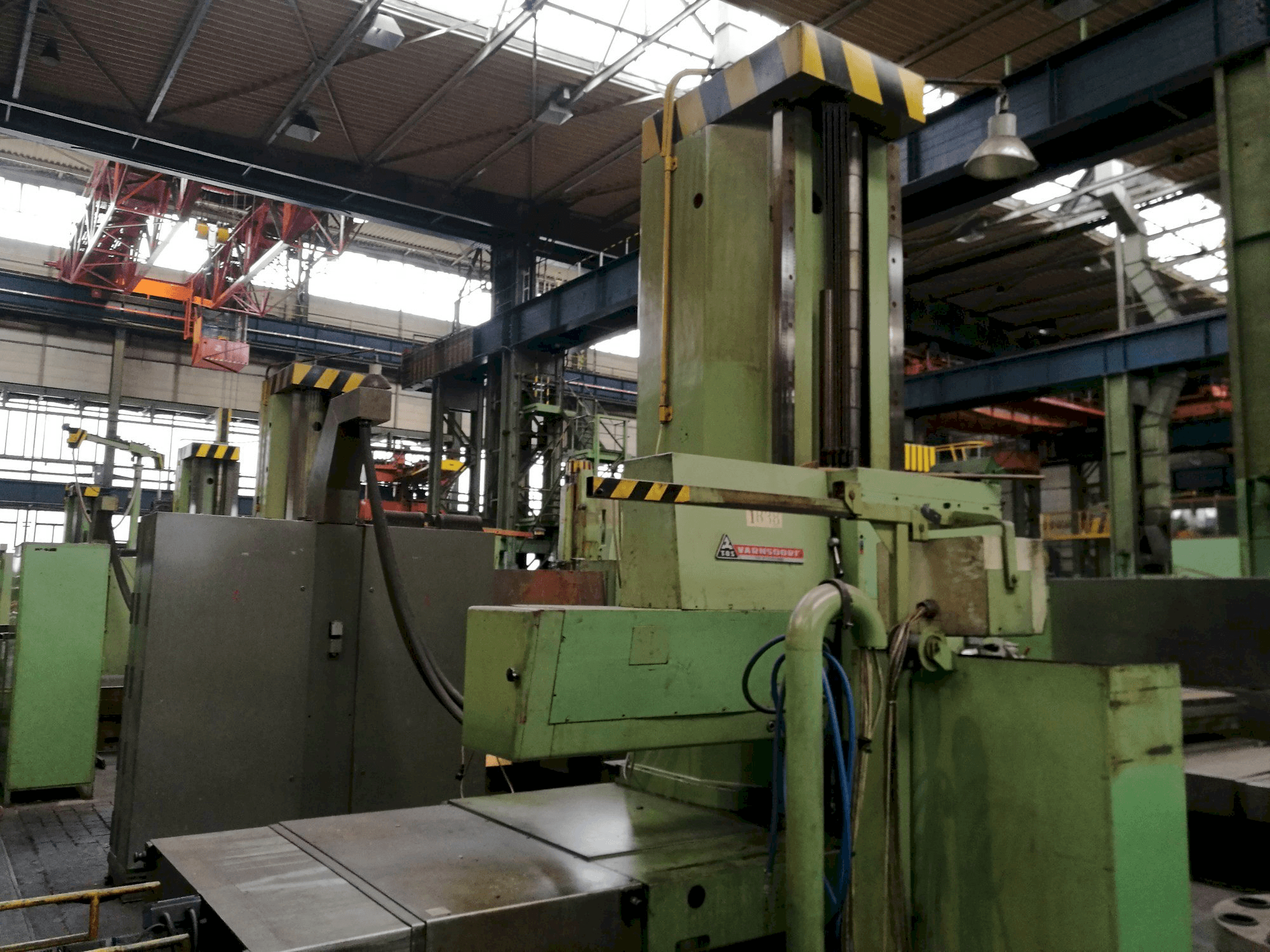 Front view of TOS WHN 13 machine