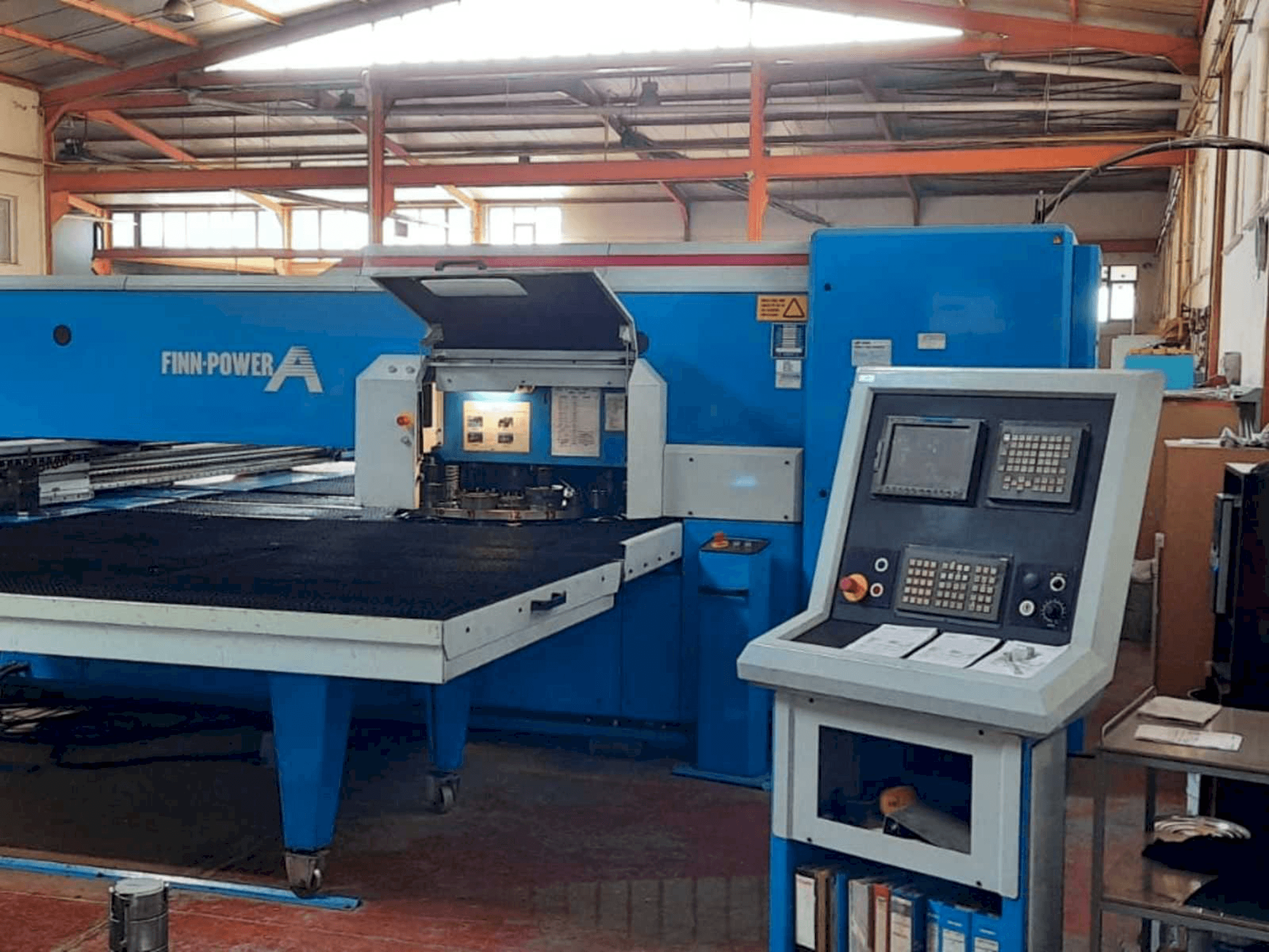 Front view of Finn-Power A525F machine