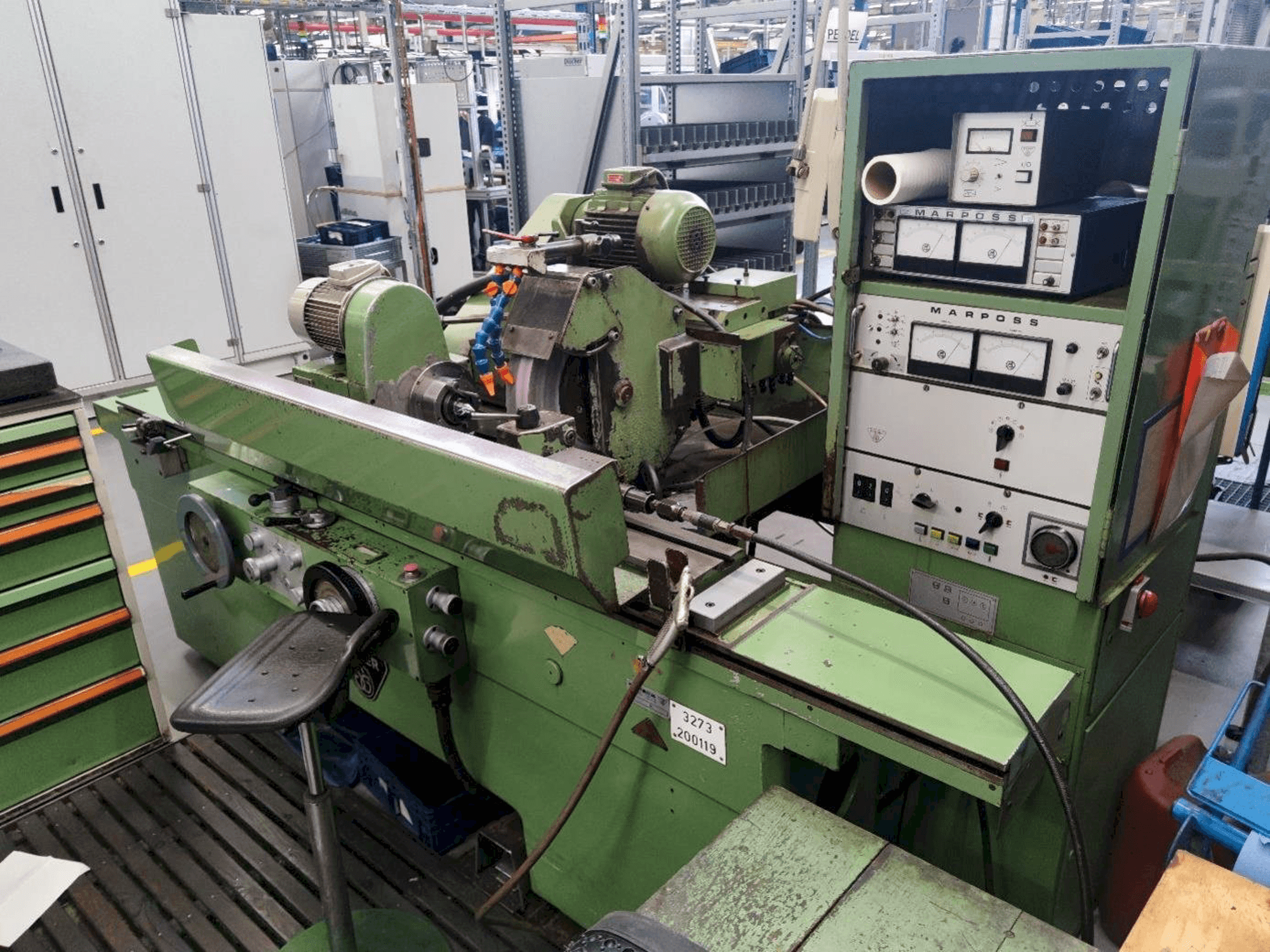Vue de face de la machine STUDER RHU 1000/125-DR