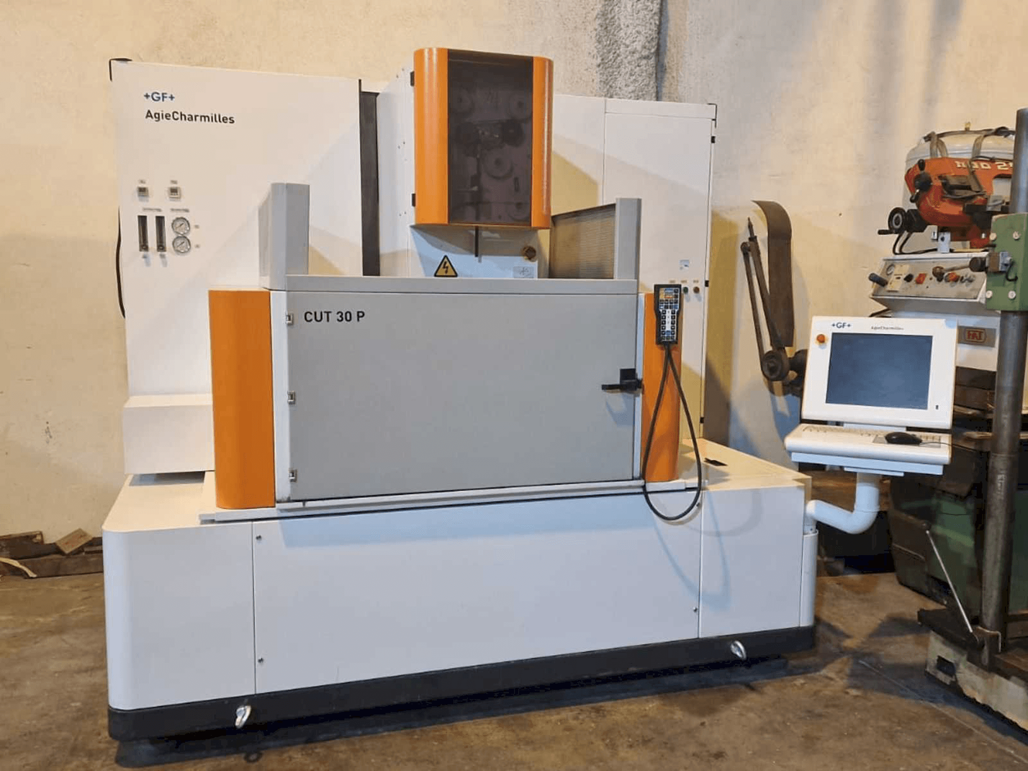 Front view of AgieCharmilles CUT 30P machine