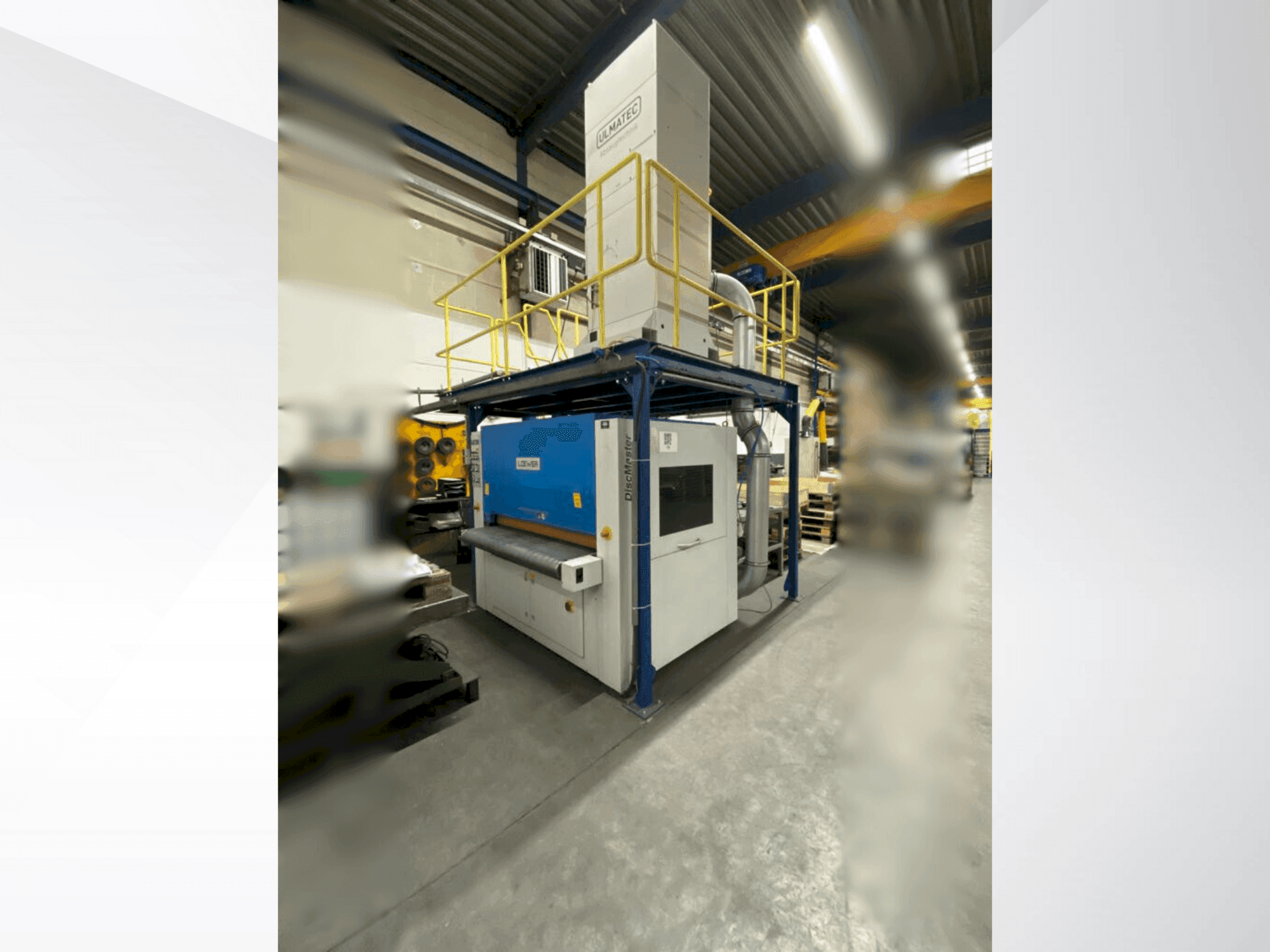 Vue de face de la machine LOEWER DiscMaster 6TD-1500