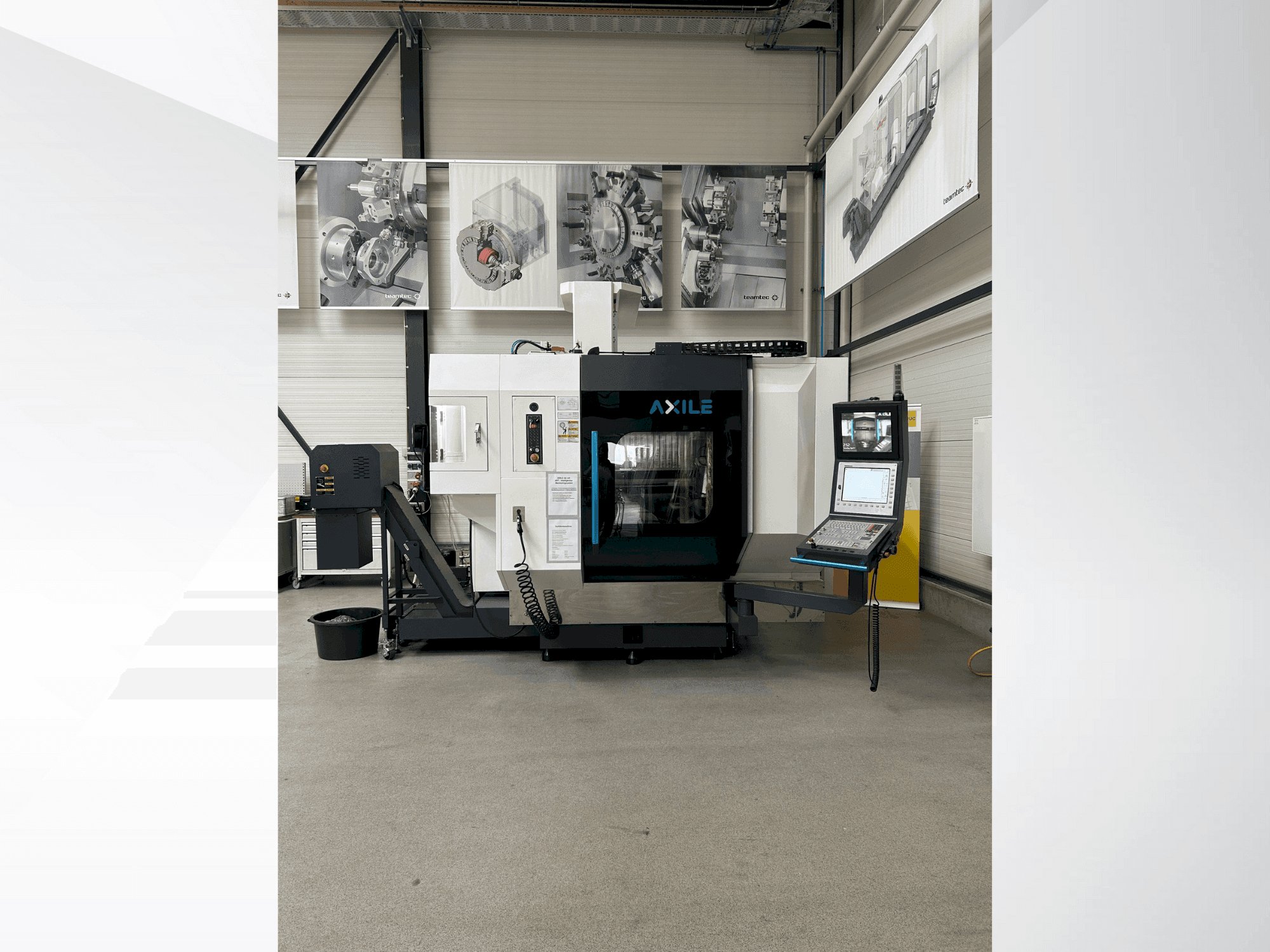 Vue de face de la machine AXILE G6i