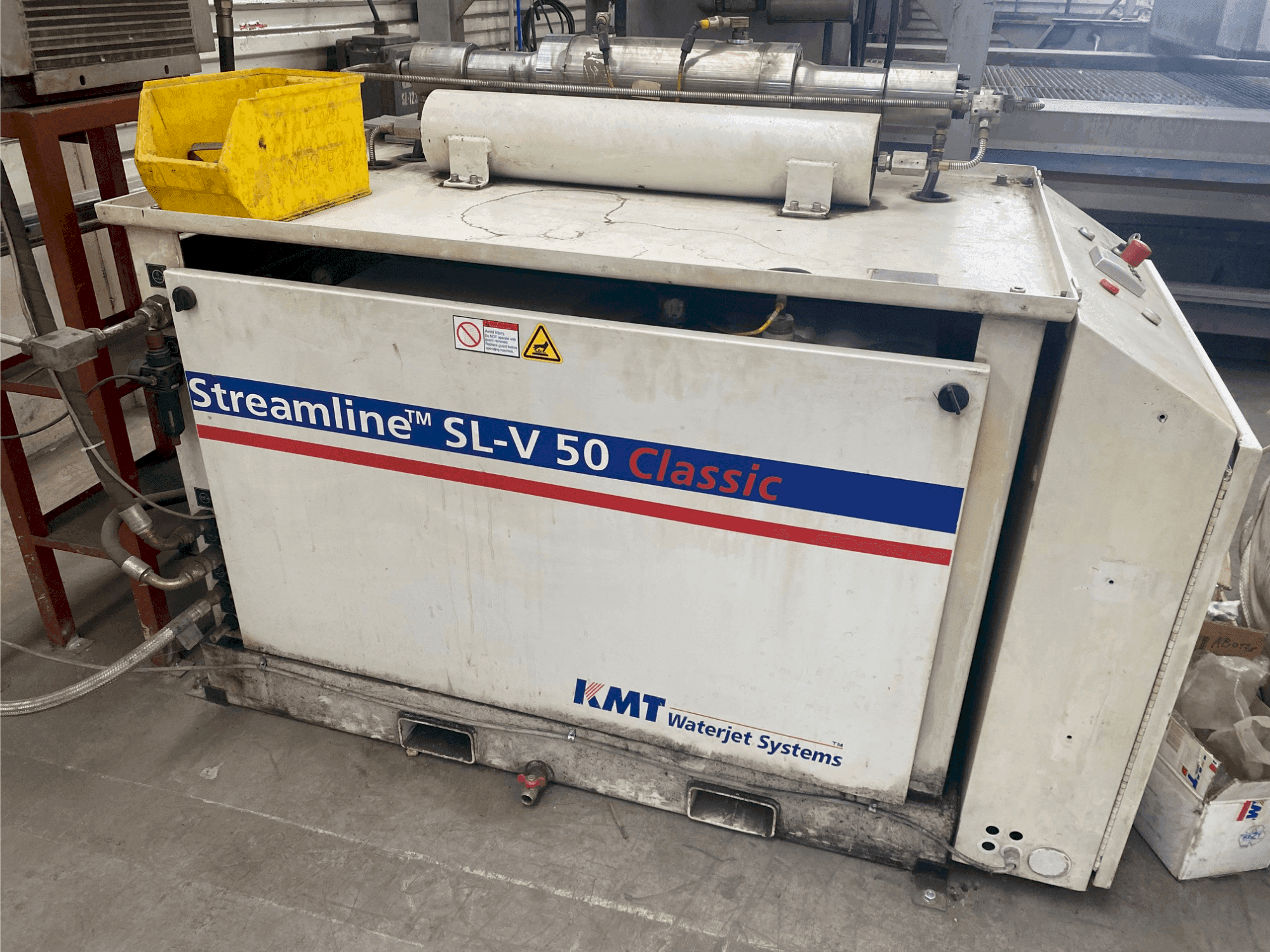 Vue de face de la machine KMT Streamline SL V50 Classic