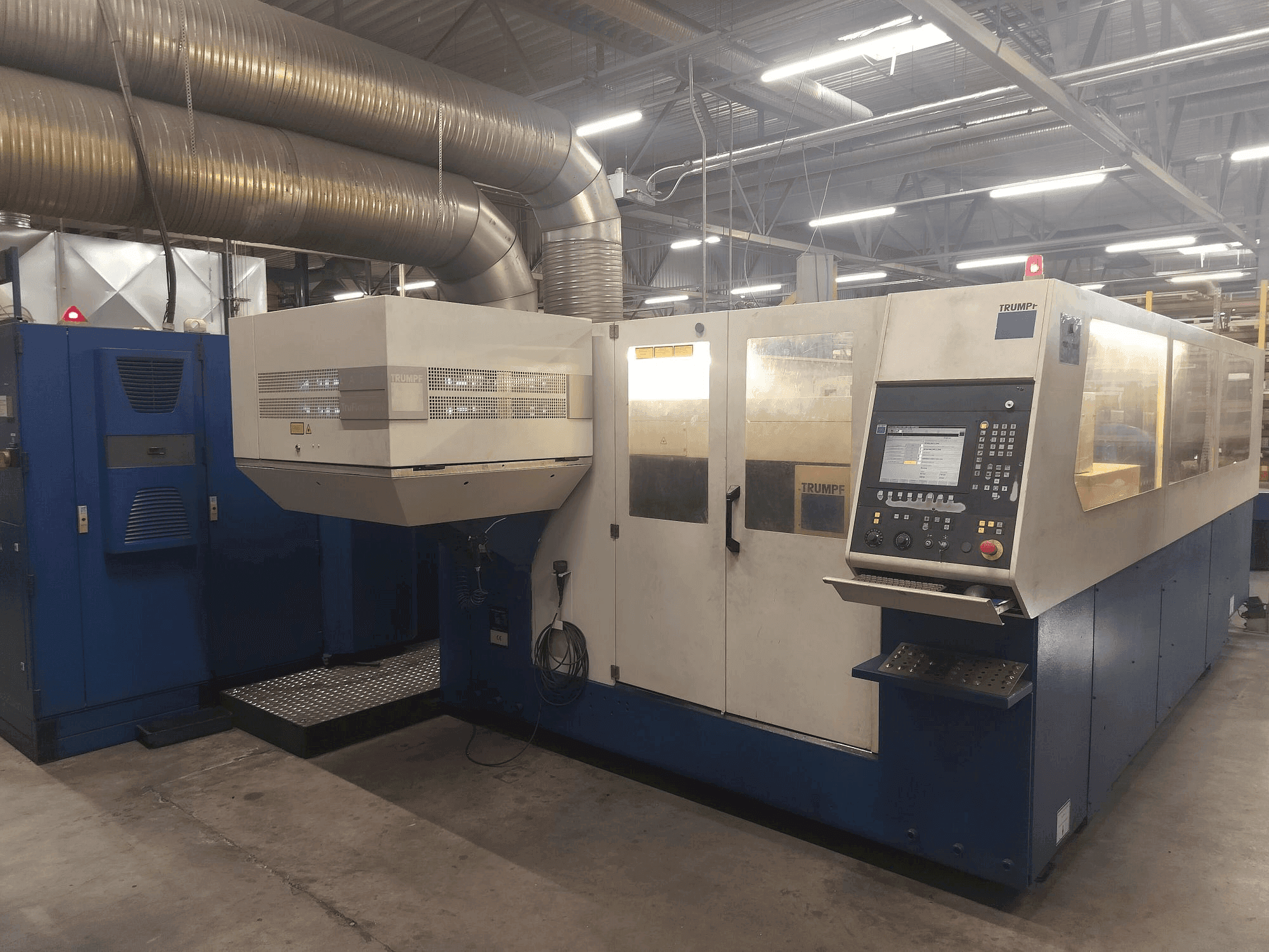 Vue de face de la machine TRUMPF Trulaser 3030 (2008)