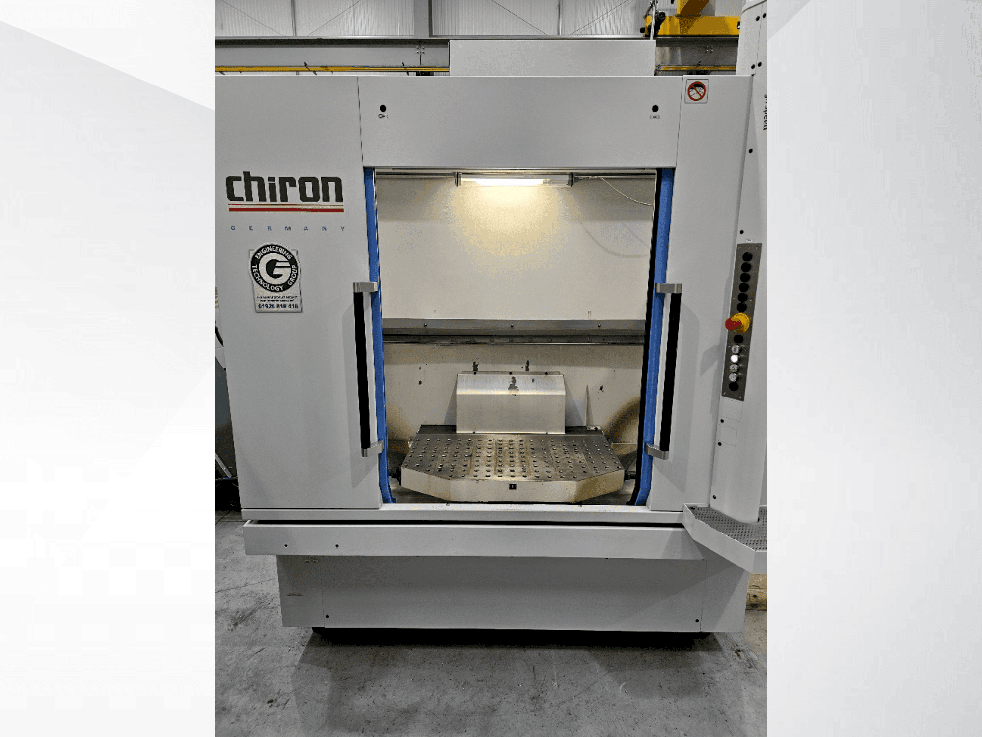 Vue de face de la machine CHIRON DZ15W MAGNUM HS