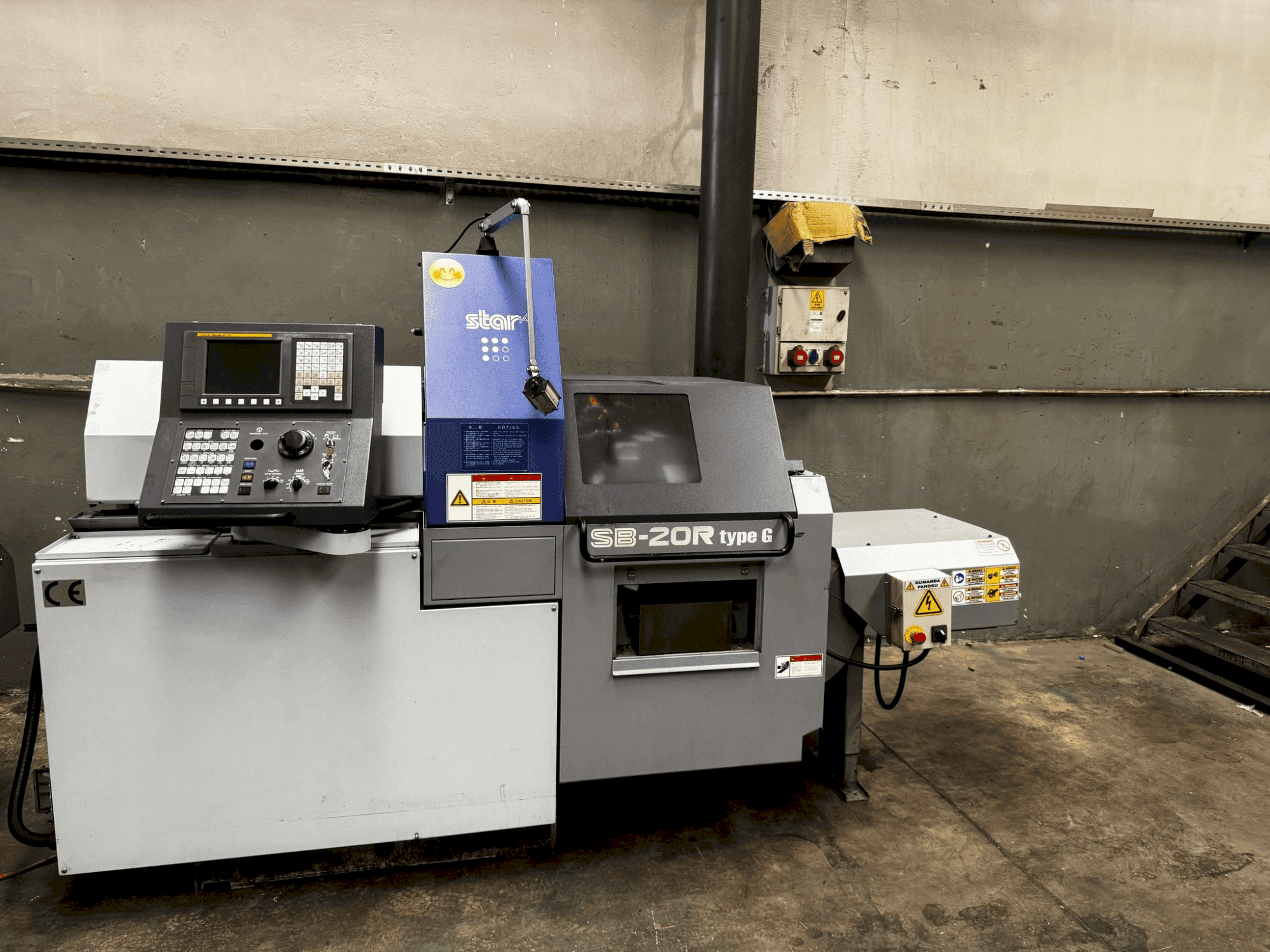 Vue de face de la machine Star SB-20R type G