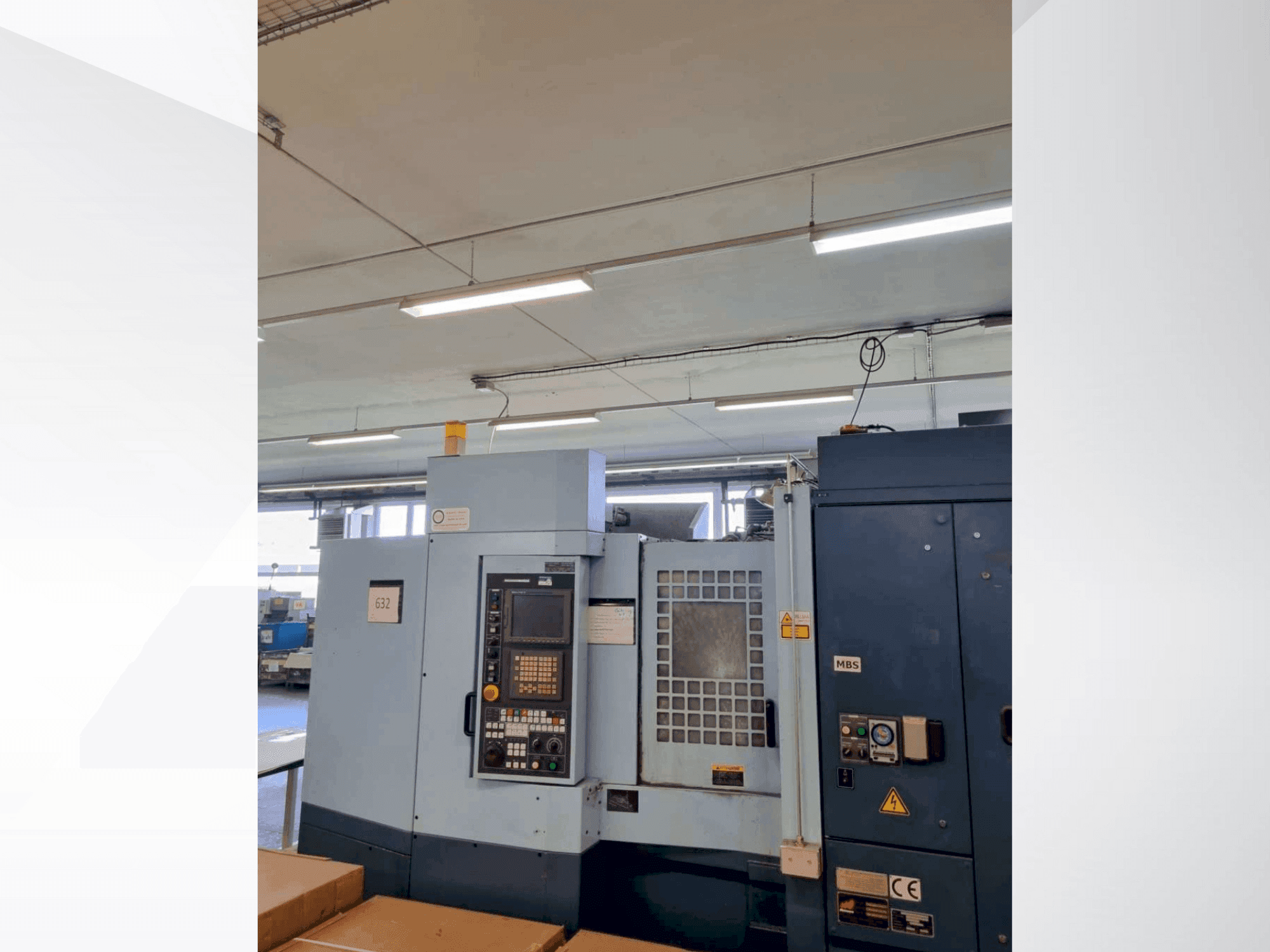 Vue de face de la machine Matsuura H PLUS-405