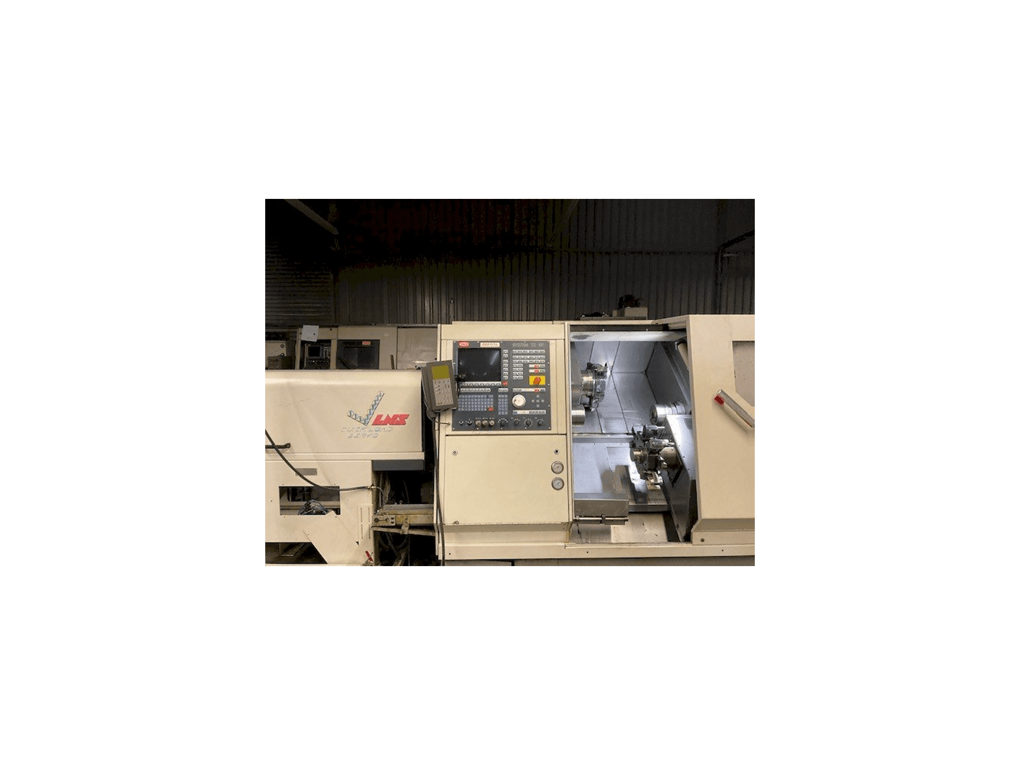 Vue de face de la machine TRAUB TNC 42/65 DGY