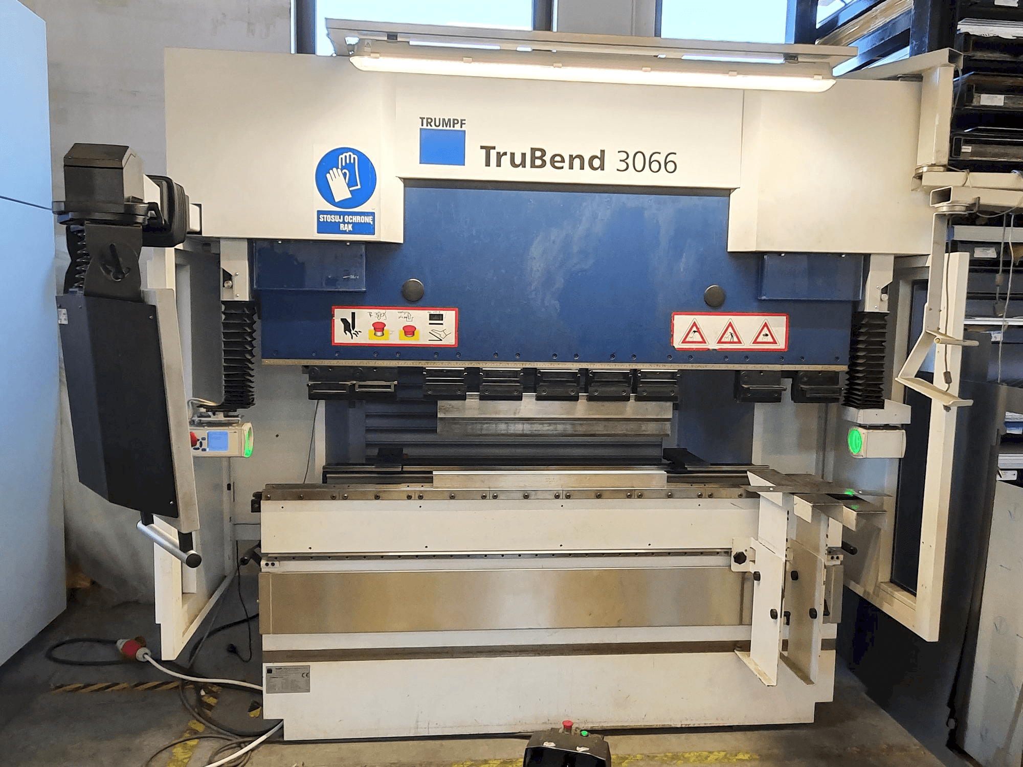 Front view of Trumpf TruBend 3066 machine