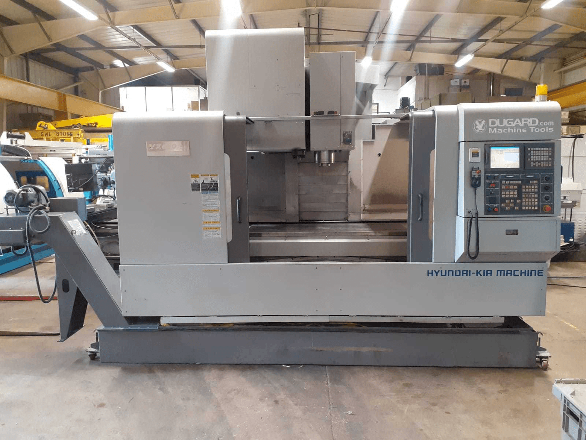 Front view of Hyundai Kia VX650/50 machine