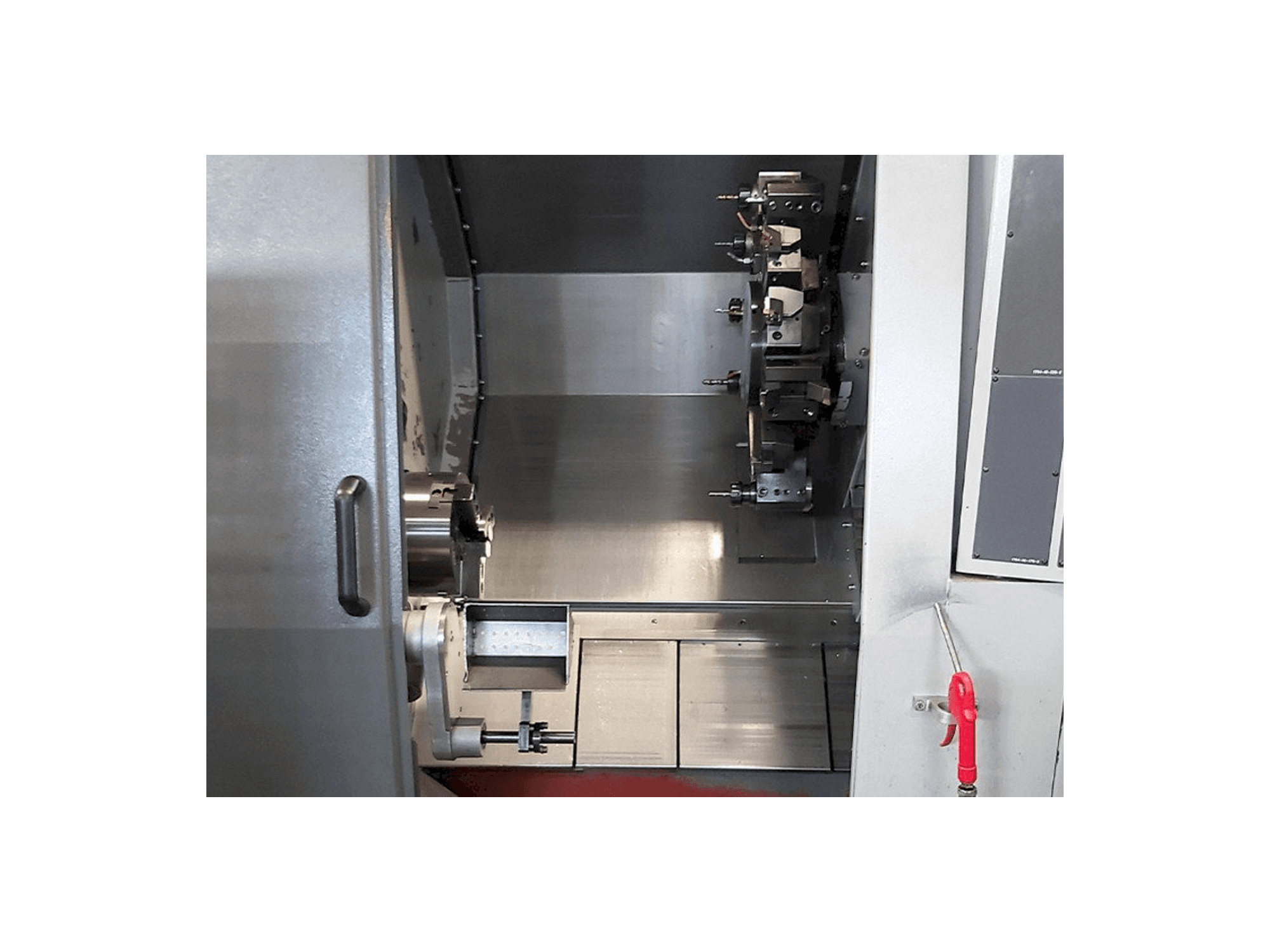 Front view of Hyundai Kia SKT210SY machine