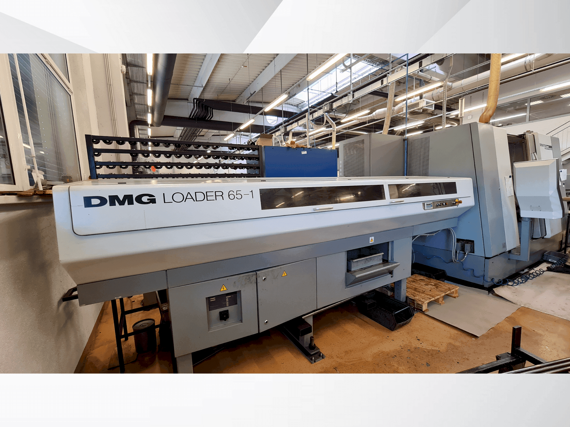 Vue de face de la machine Gildemeister DMG GILDEMEISTER SPRINT Linear 65