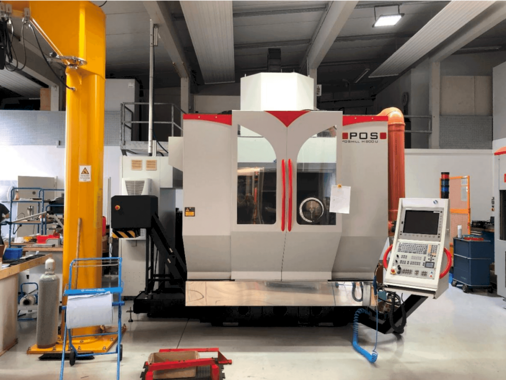 Vue de face de la machine POSmill H 800 U