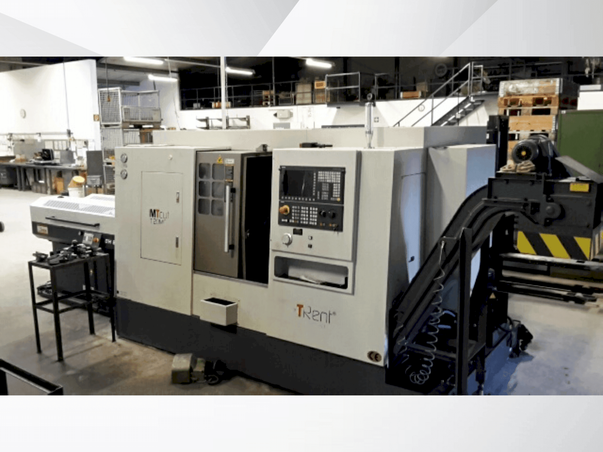 Vue de face de la machine MTRent T20MC