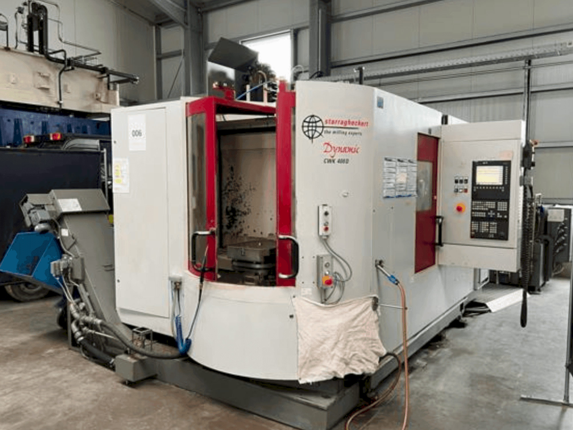 Vue de face de la machine Starrag Heckert Dynamic CWK 400D