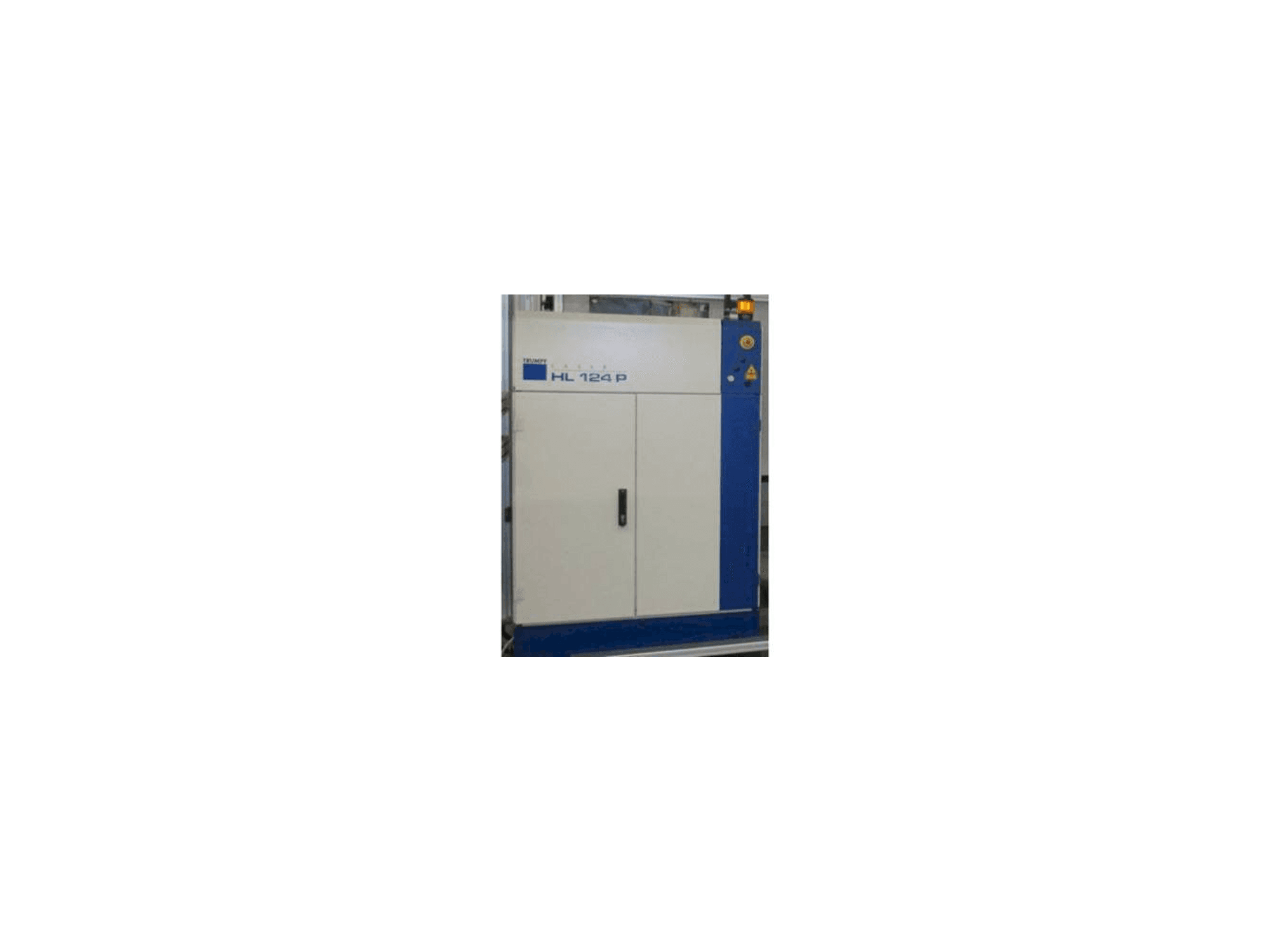 Vue de face de la machine Trumpf HL 124 P
