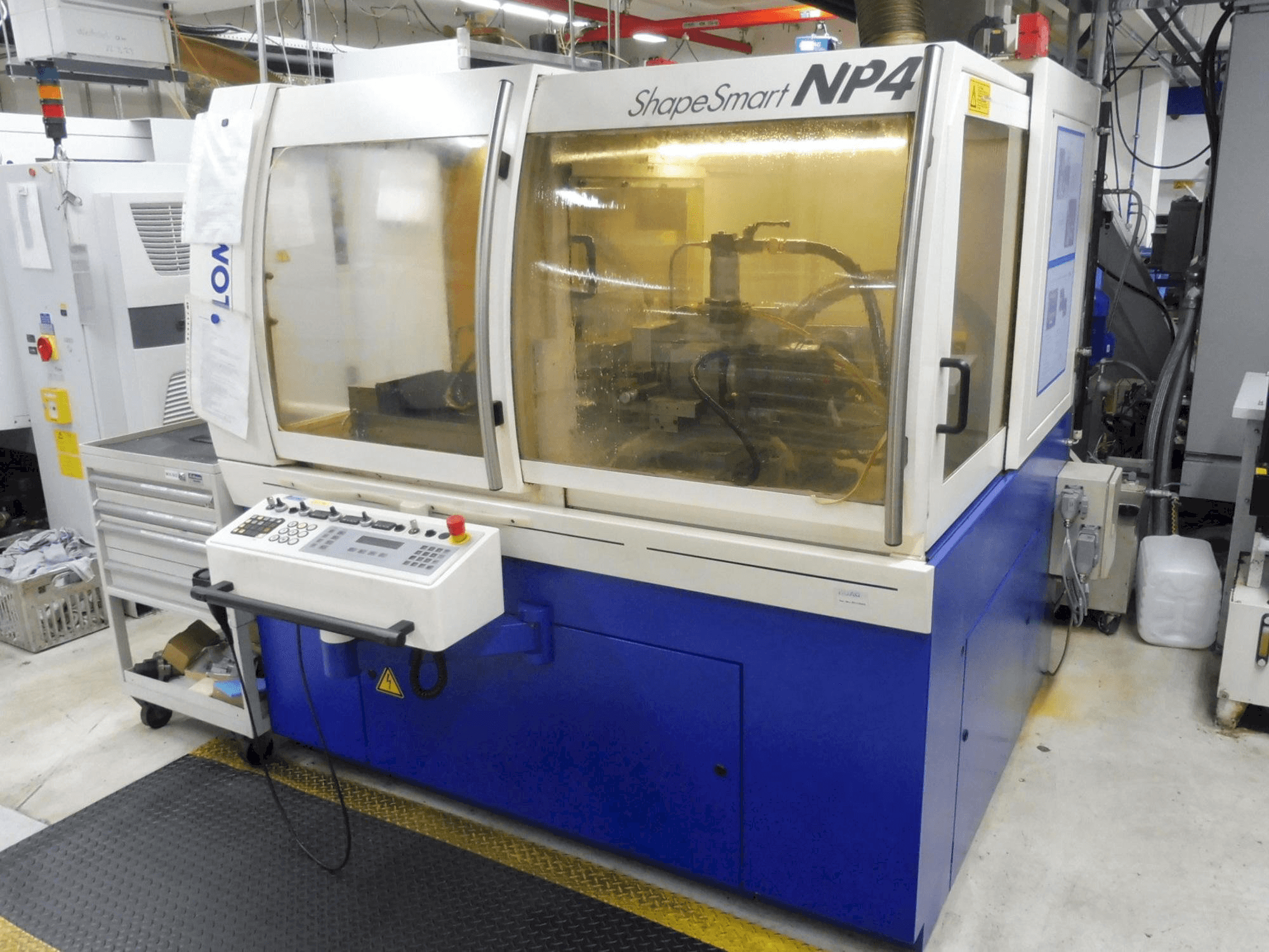 Vue de face de la machine ROLLOMATIC ShapeSmart NP4