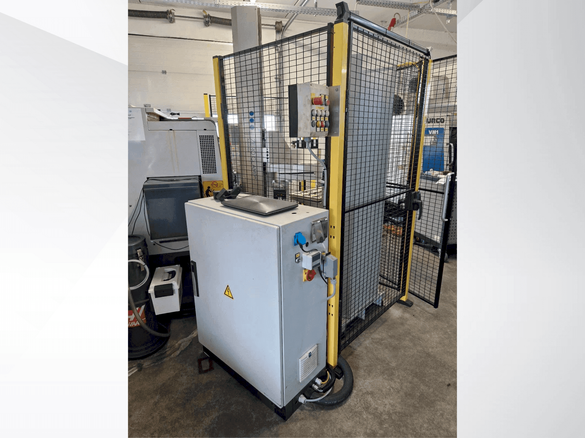 Vue de face de la machine Zeroclamp Zerobot 100P