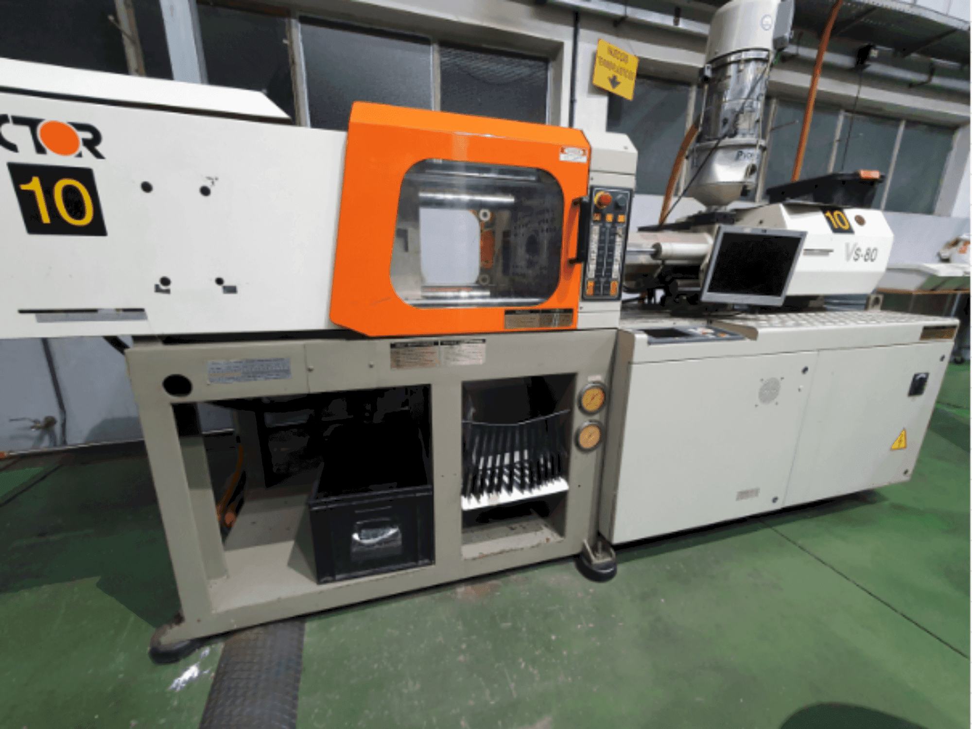 Vue de face de la machine Victor VS80