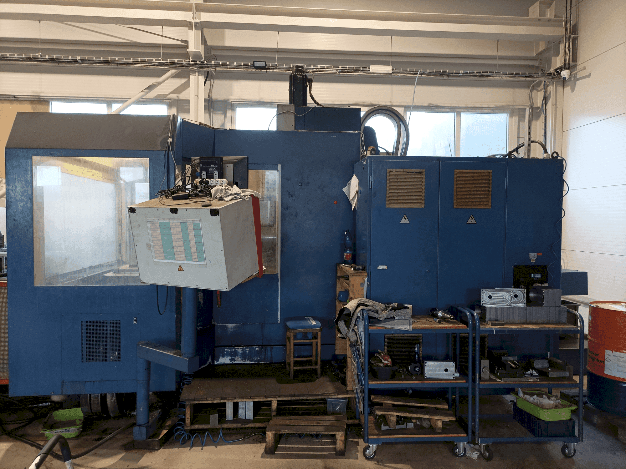 Vue de face de la machine ZPS MCFH 63